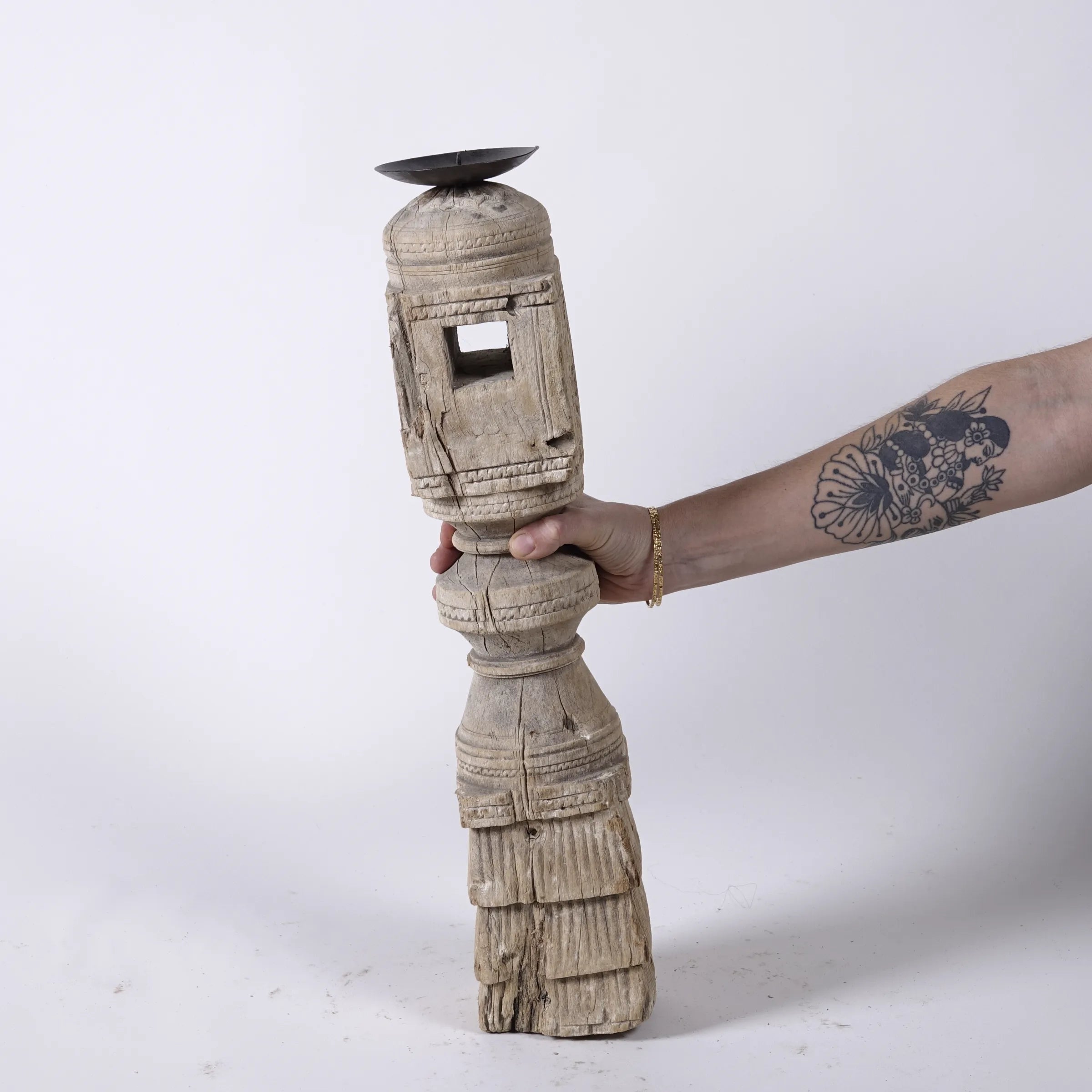 Raas - Bougeoir en bois n°3