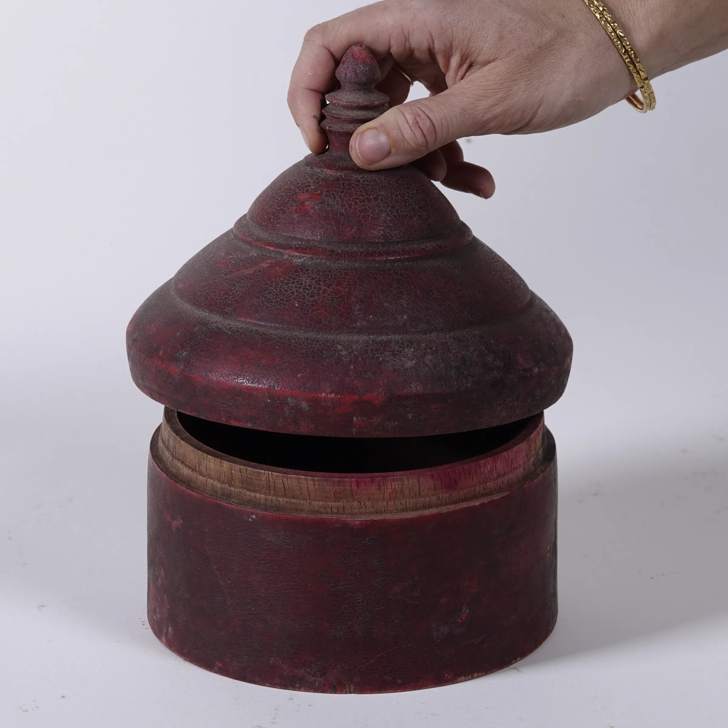 Gulal - Boîte tikka ancienne n°15