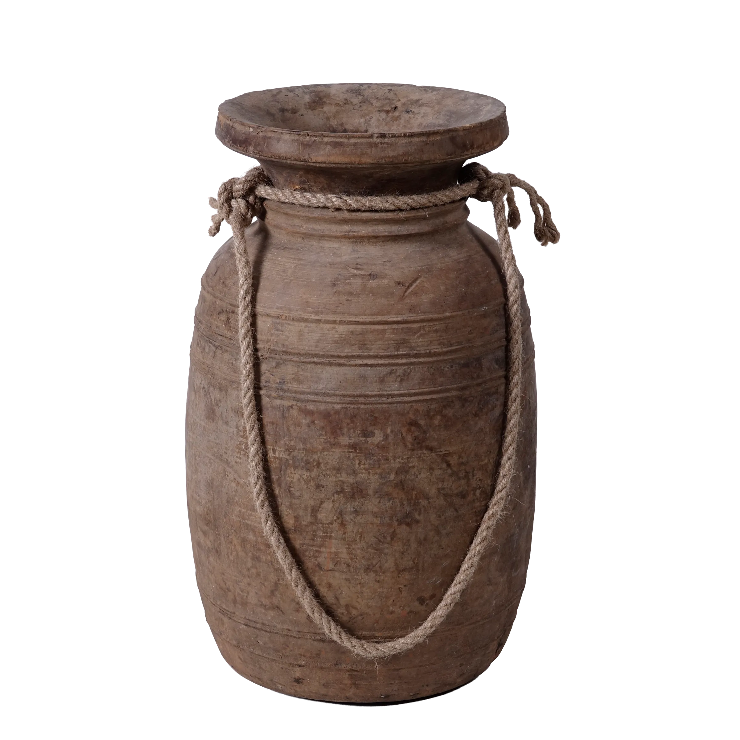 Tosh - Grand pot de l'Himachal en bois n°55