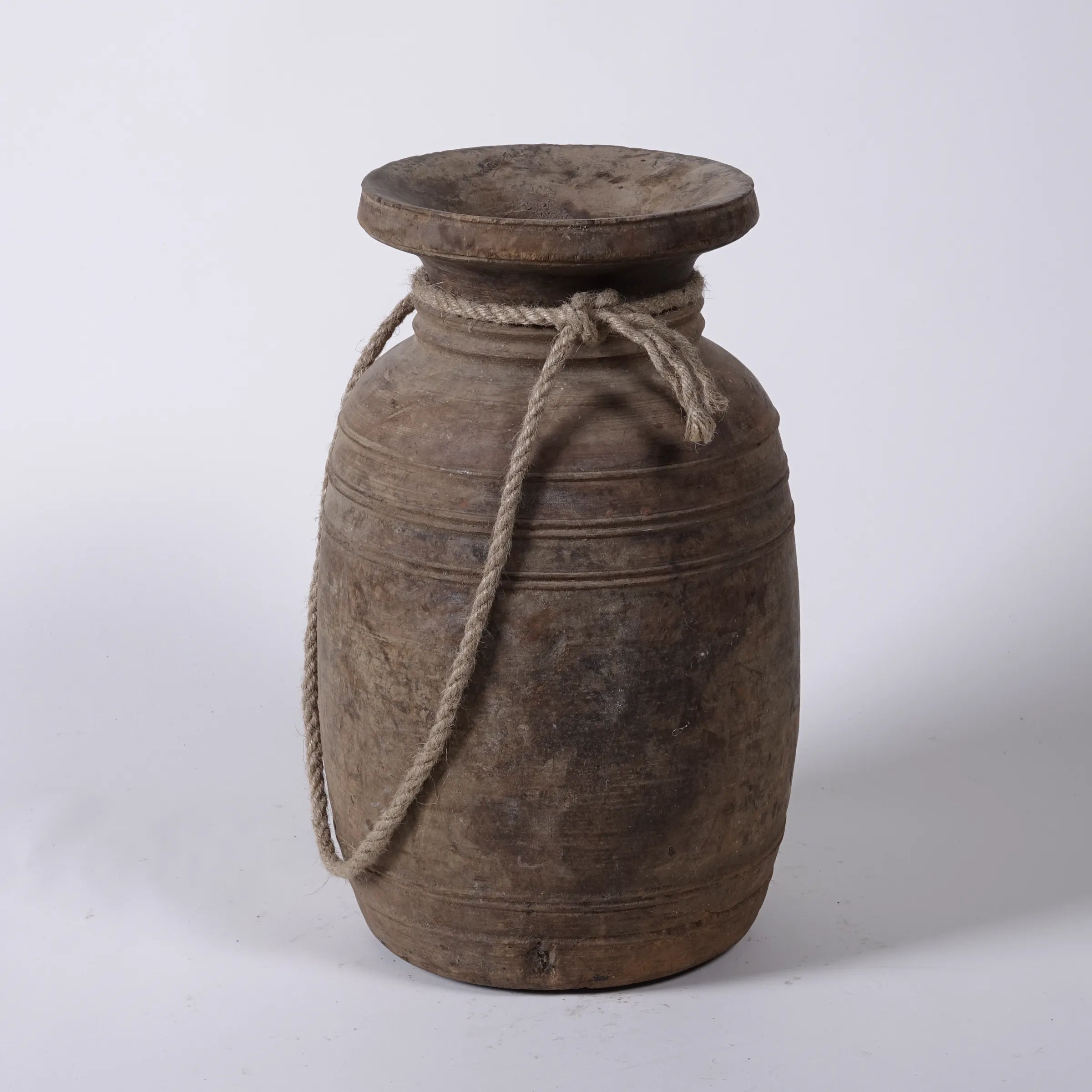 Tosh - Grand pot de l'Himachal en bois n°55