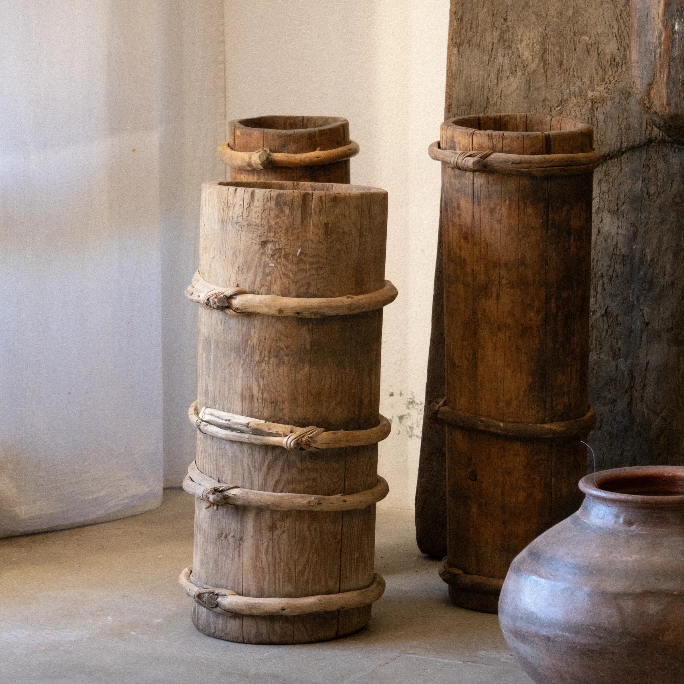 Shilou – Ancienne baratte à beurre du Tibet n°3