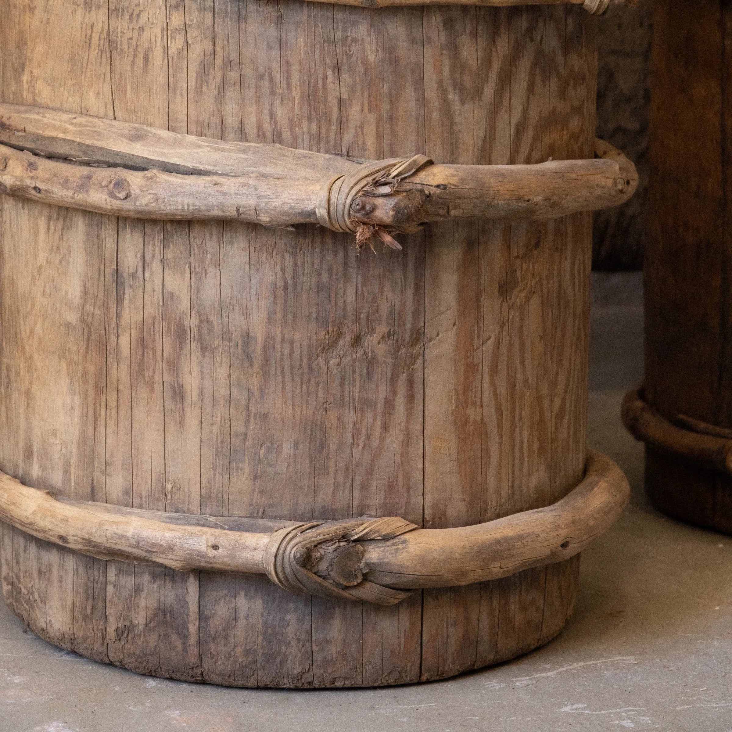 Shilou – Ancienne baratte à beurre du Tibet n°3