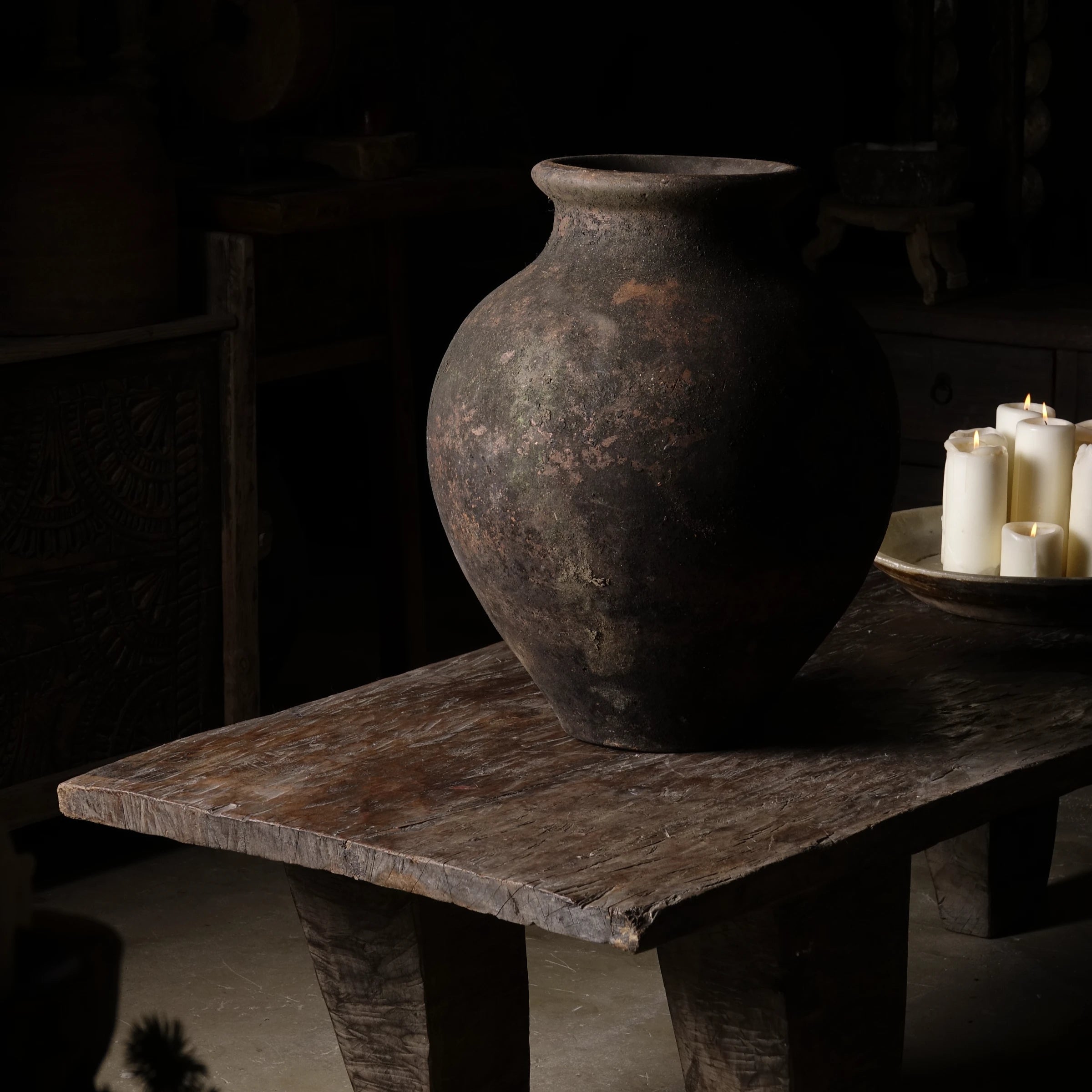 Alentejo - Jarre à huile portugaise du 19ème siècle n°2