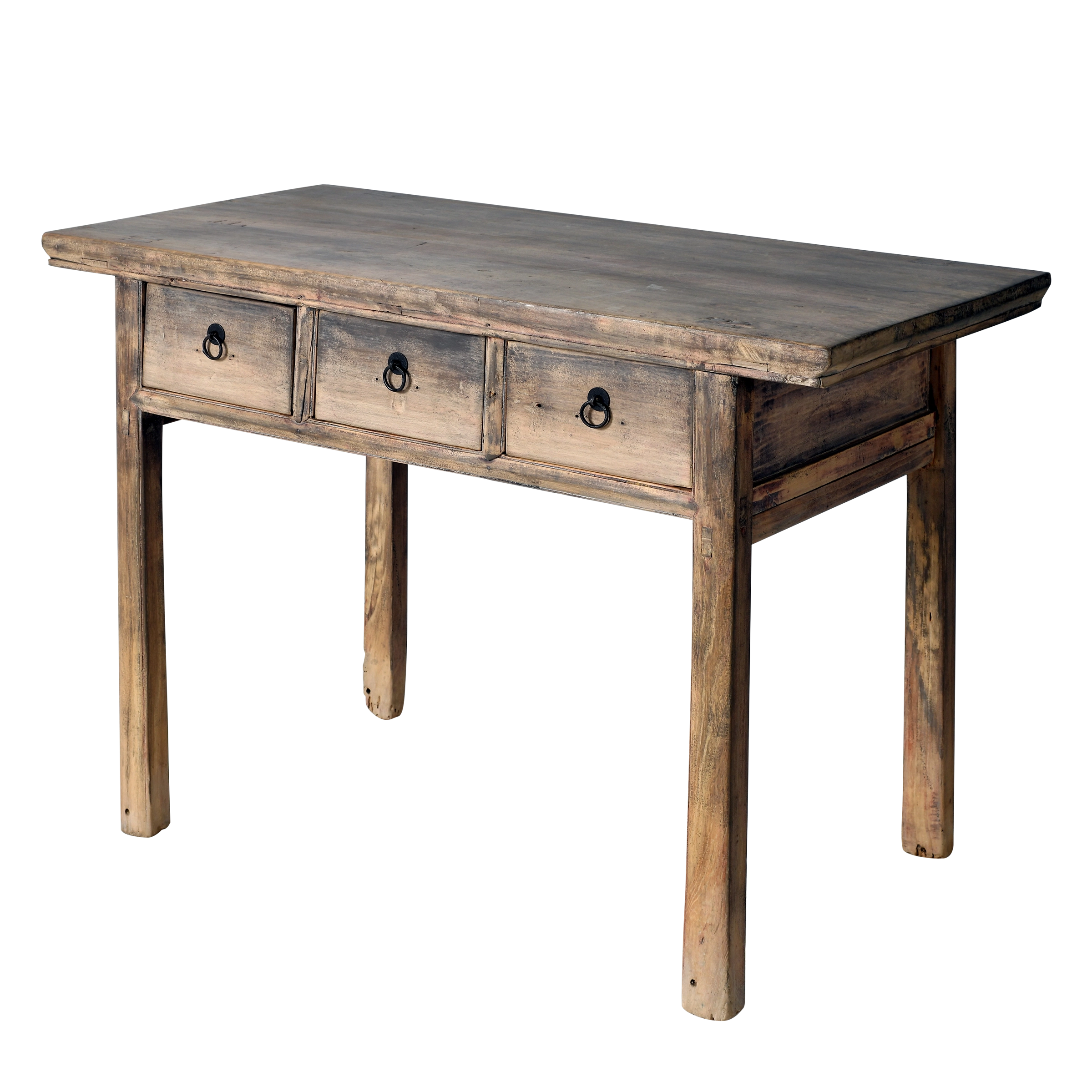 Longnan - Ancienne console chinoise en orme à tiroirs n°2