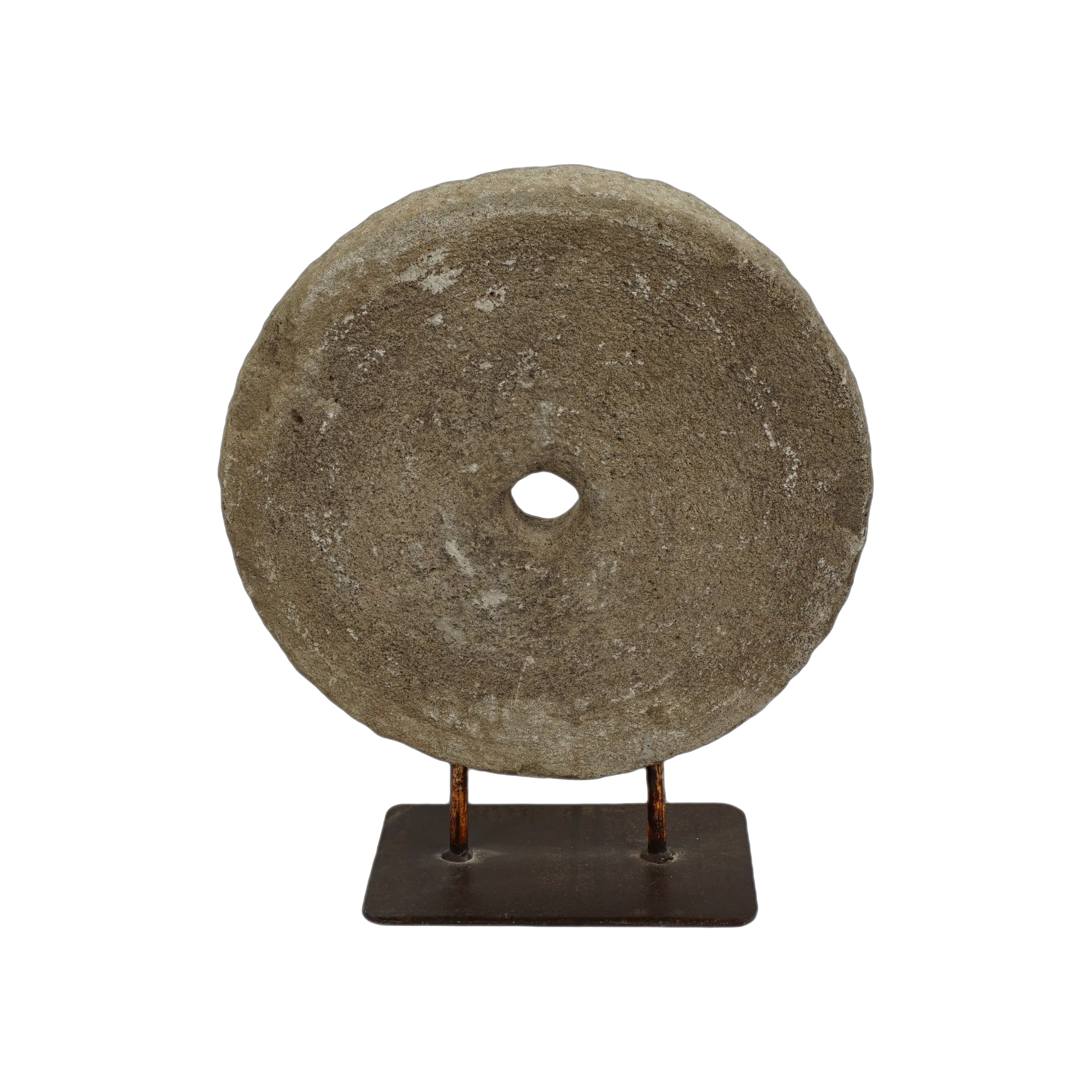 Degir - Roue en pierre sur socle n°5