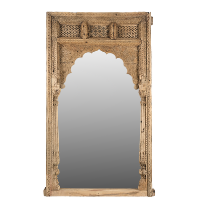 Nimbera - Miroir arche en bois sculpté n°3