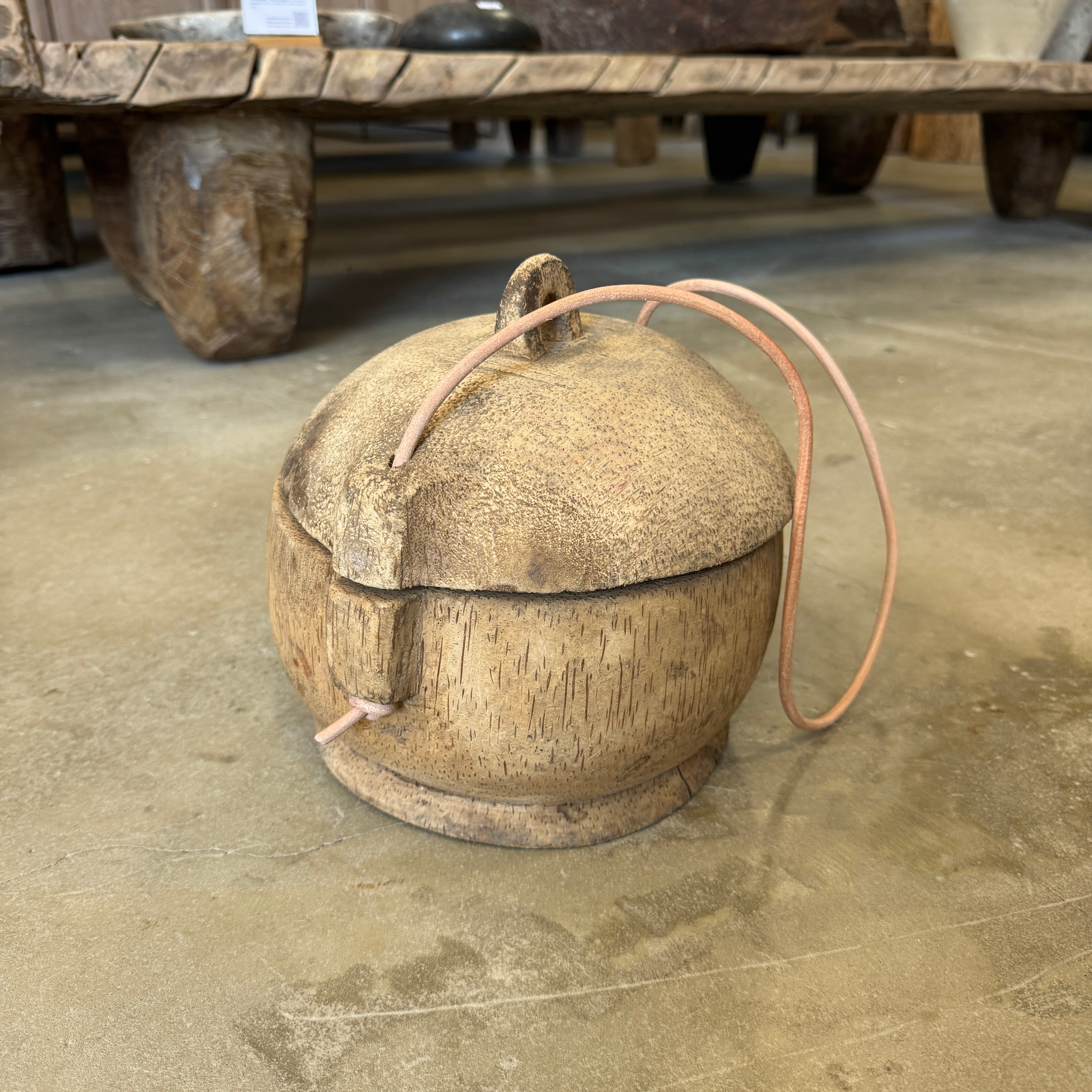 Meishan – Ancienne boîte chinoise en bambou n°7