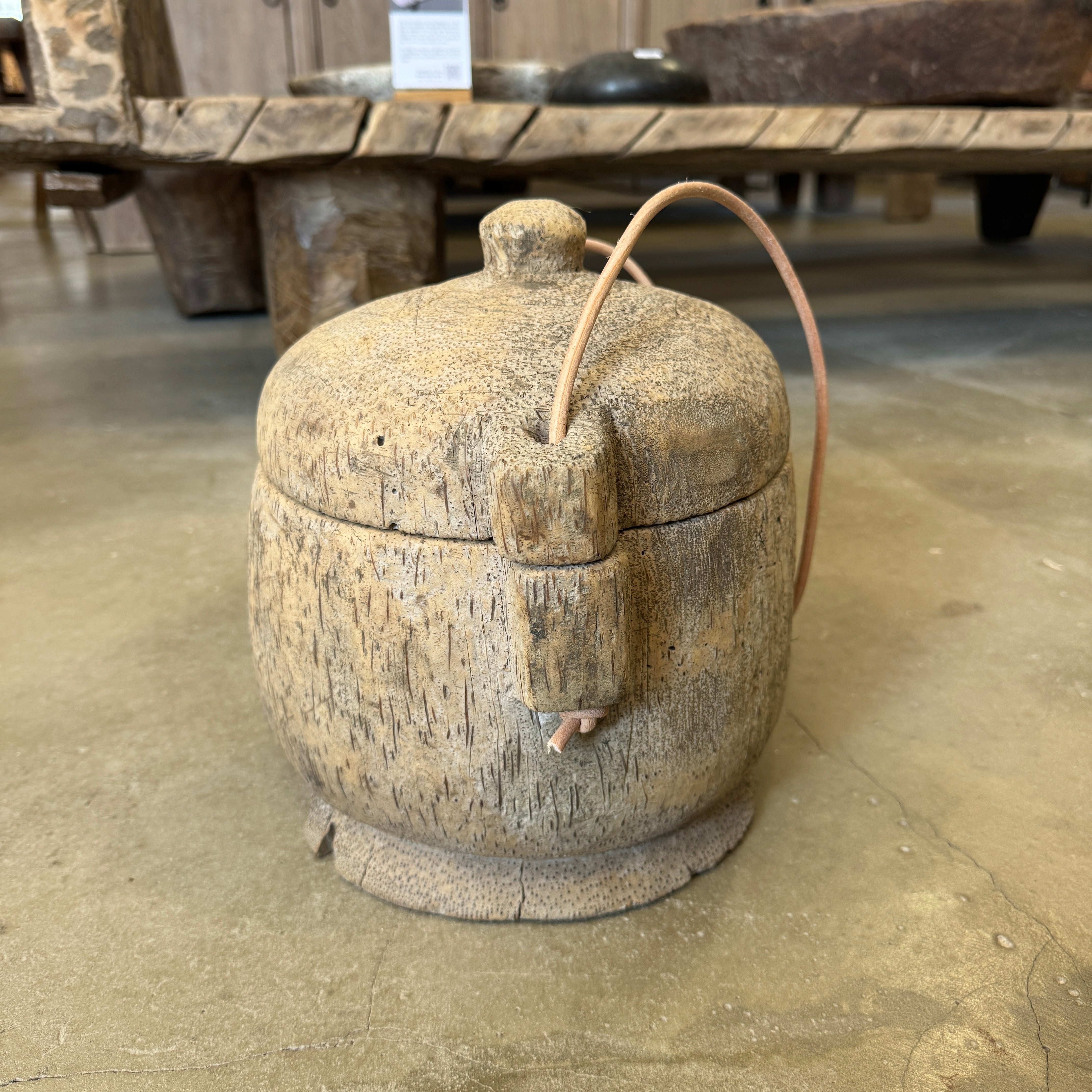 Meishan – Ancienne boîte chinoise en bambou n°2