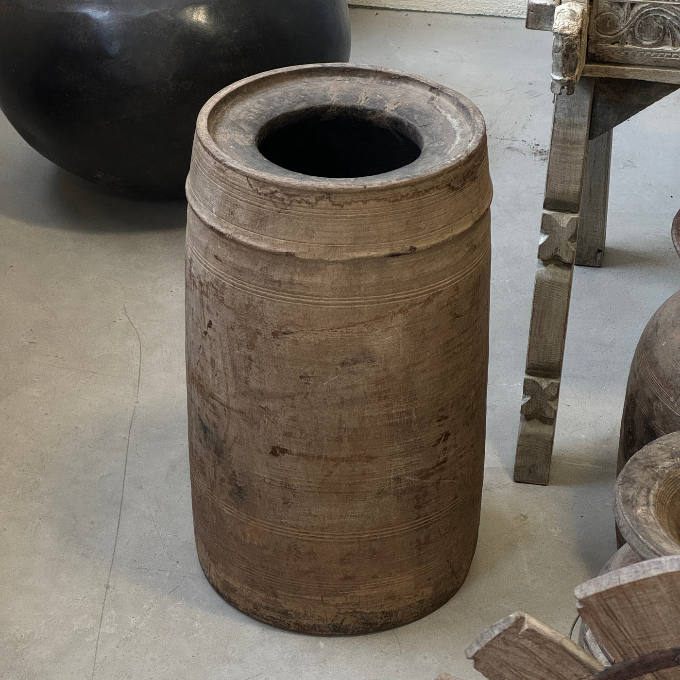 Sayla - Large wooden pot n°4