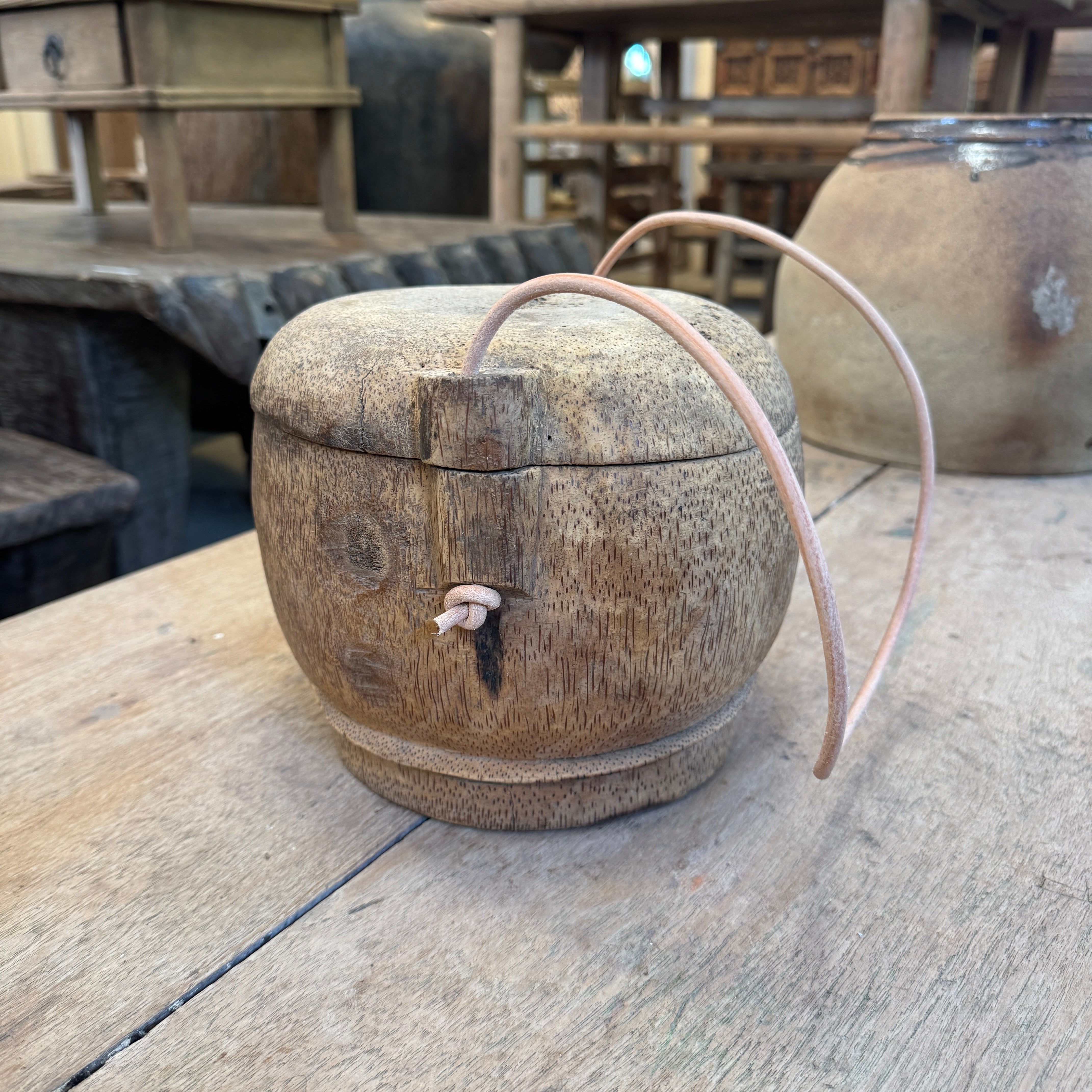Meishan – Ancienne boîte chinoise en bambou n°3