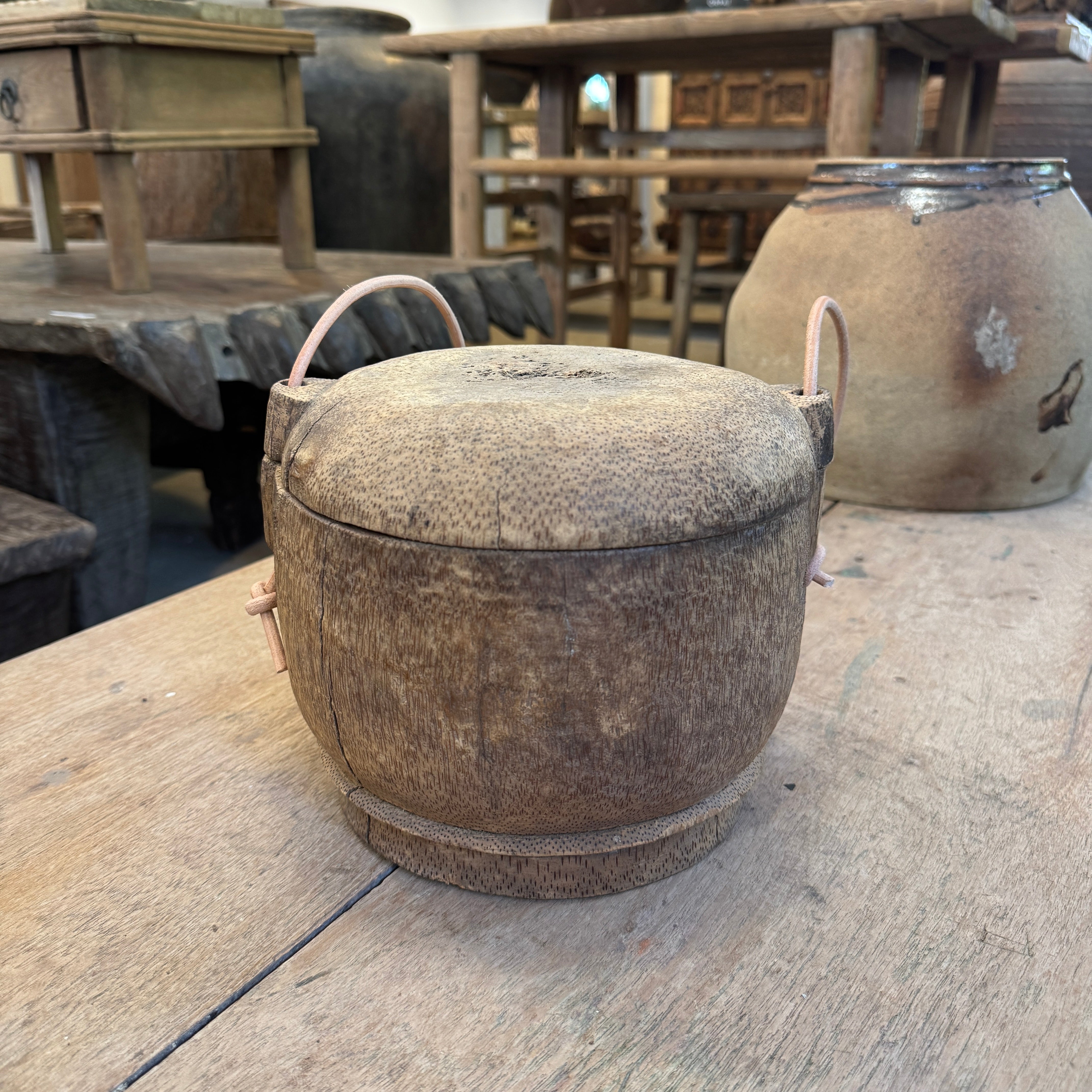 Meishan – Ancienne boîte chinoise en bambou n°3