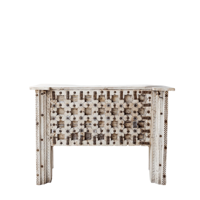 Kalapipa - Sculpted wood console n ° 1