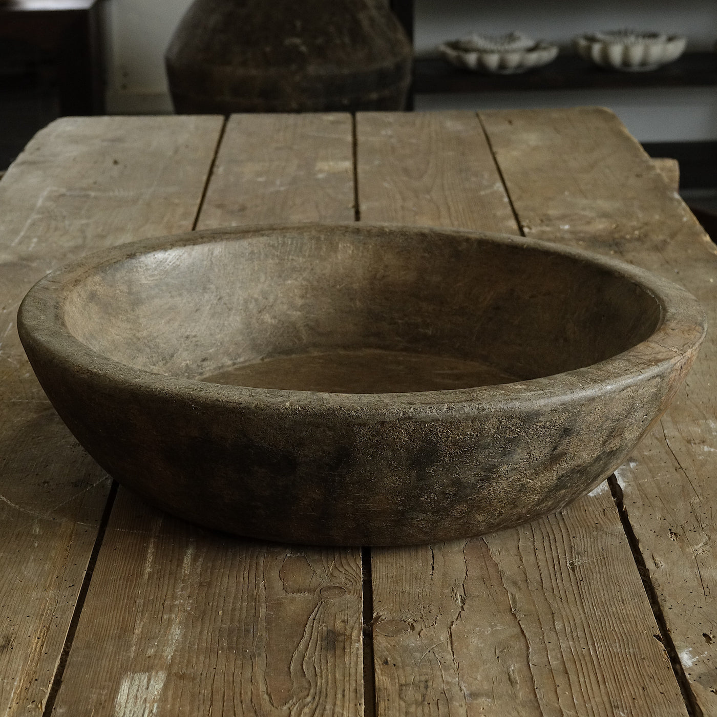 Katora - Large wooden bowl n ° 68