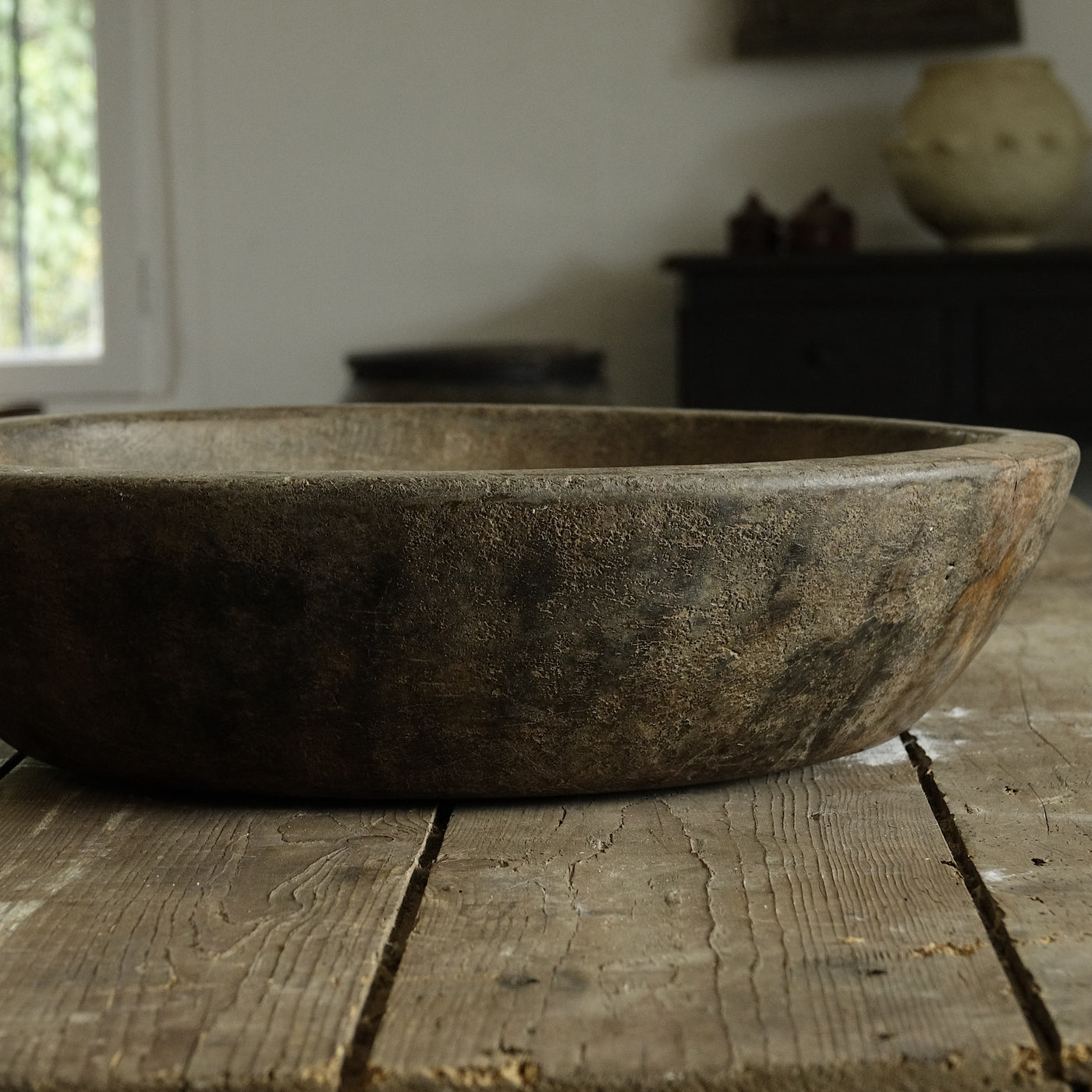 Katora - Large wooden bowl n ° 68