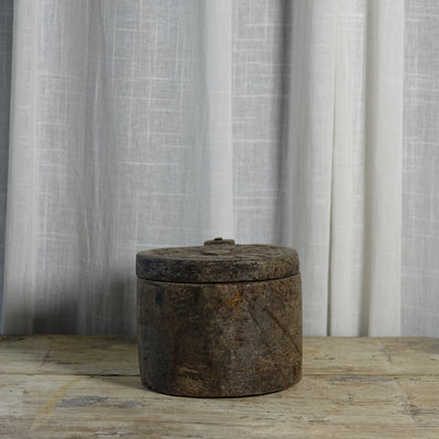 Nokha - Old Wooden Spice Box n ° 19