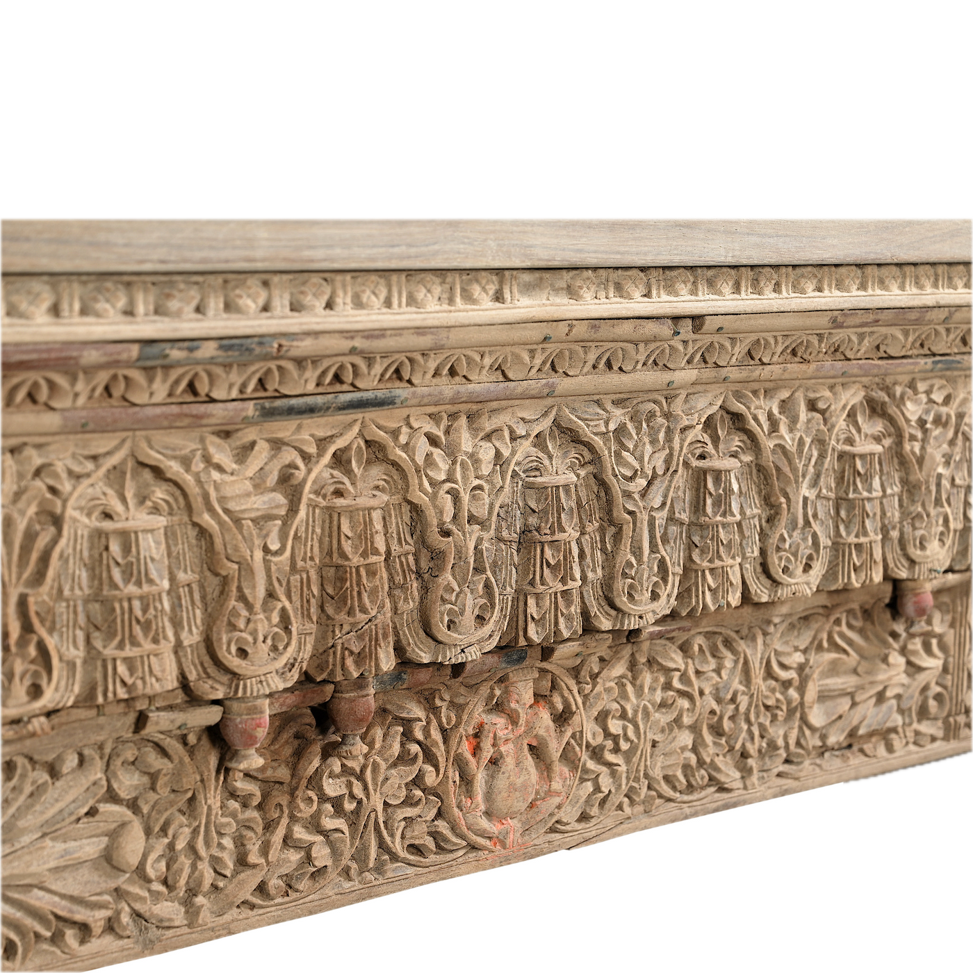 Haveli - Console en bois sculpté n°3