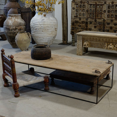 Halvad - Table basse indienne