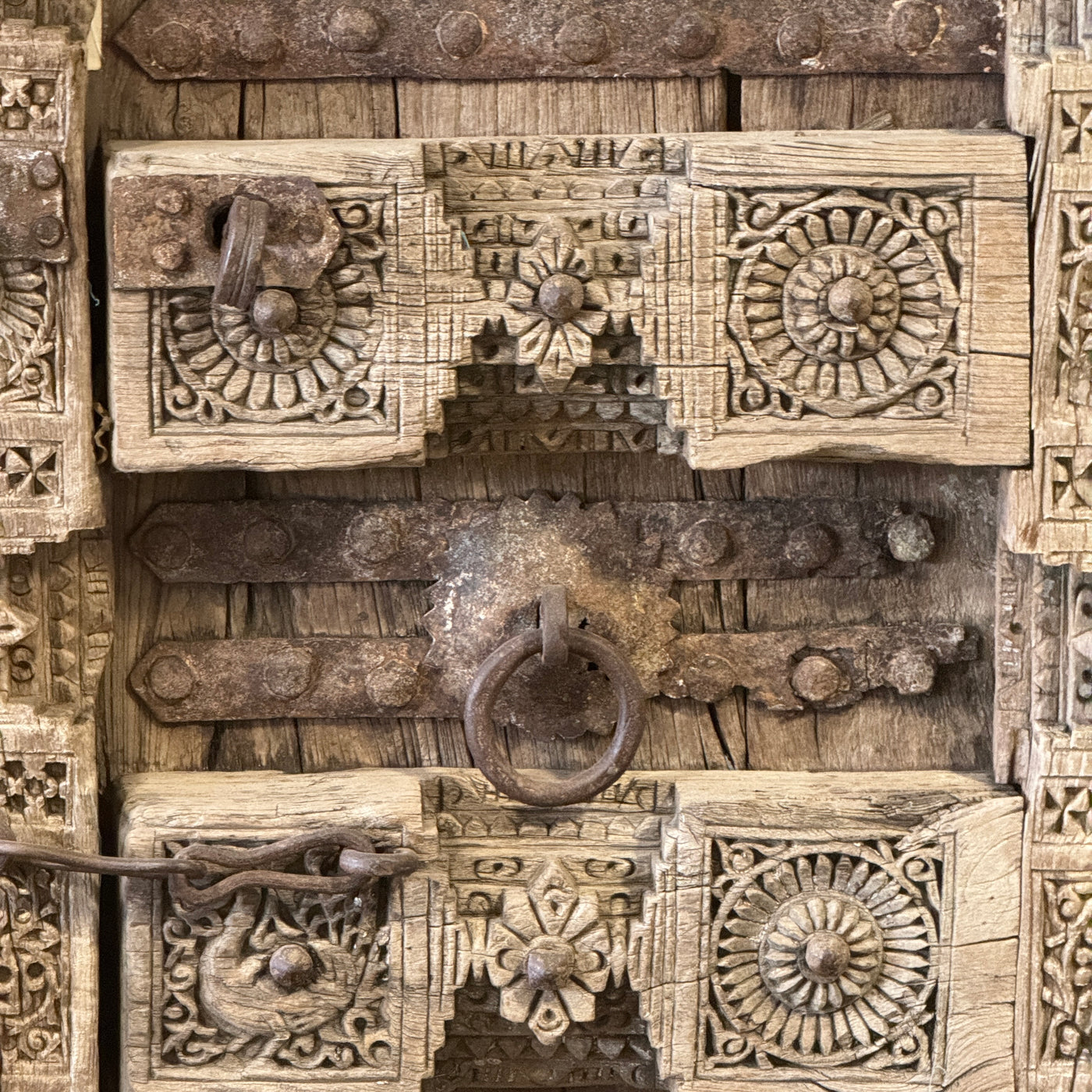 Bhalki - Ancient carved door