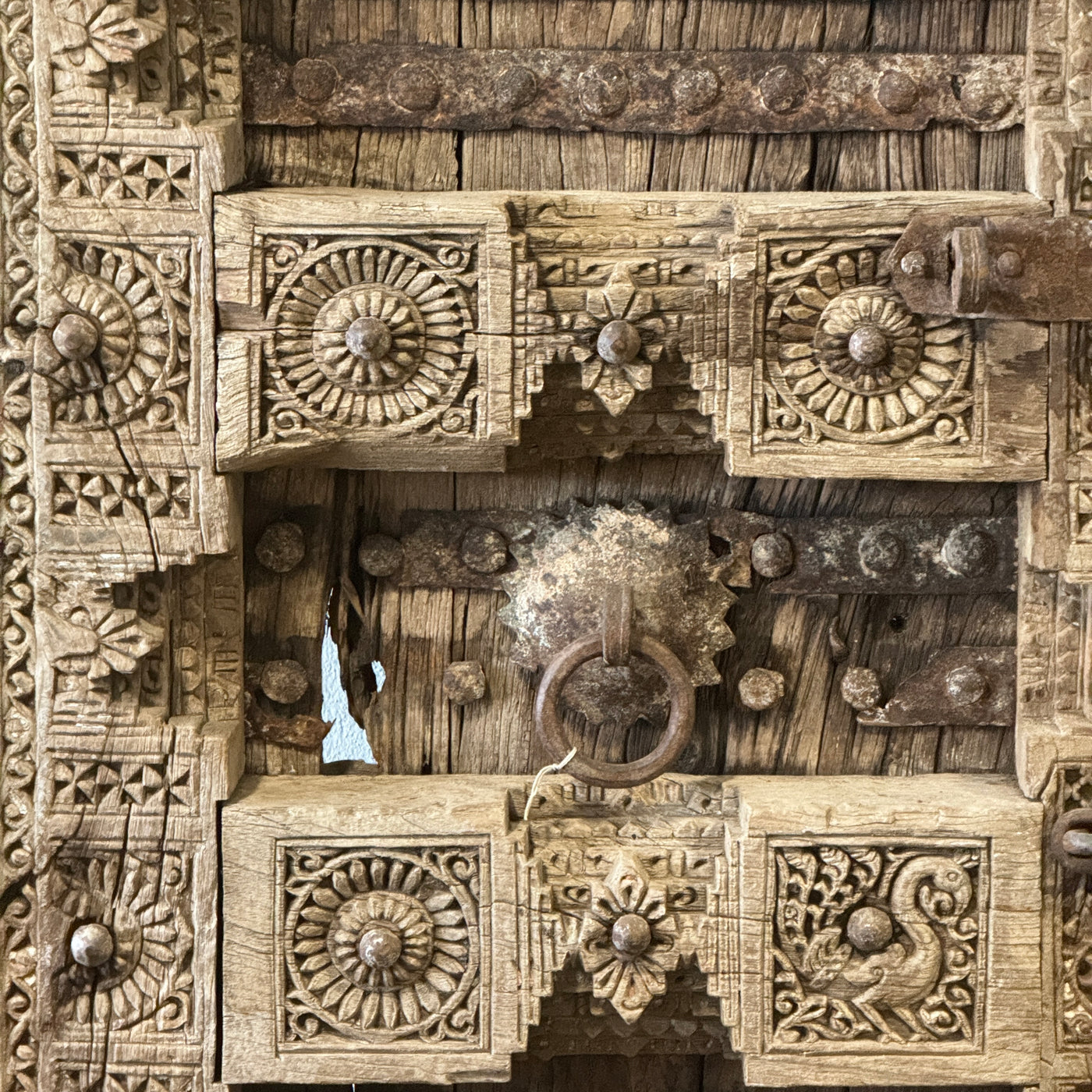 Bhalki - Ancient carved door