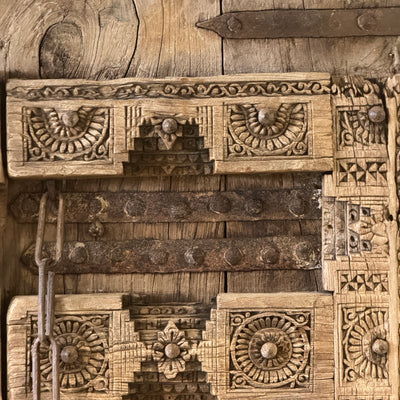 Bhalki - Ancient carved door