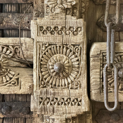 Bhalki - Ancient carved door