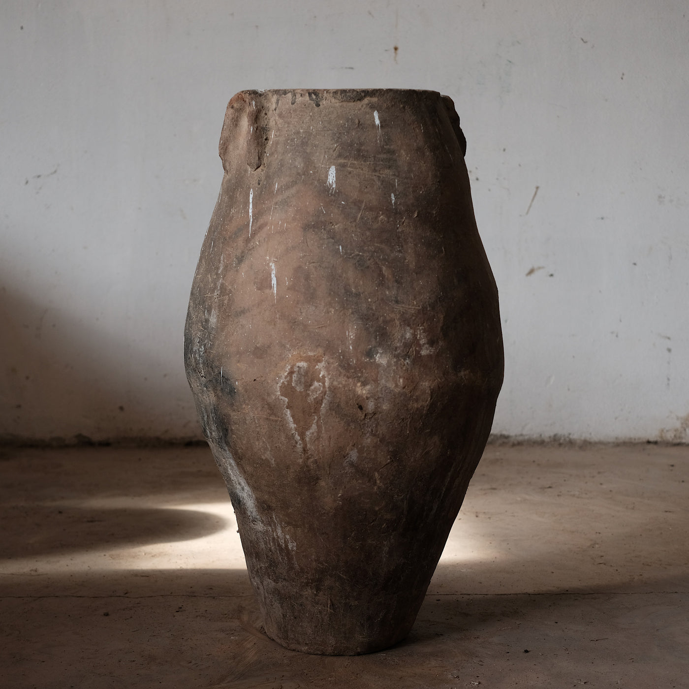 Erzurum - Old Turkish Anatolia Jar on Terracotta N ° 3