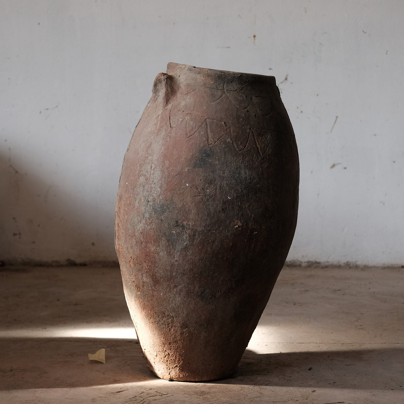 Erzurum - Ancient Turkish Anatolia Jar on Terracotta N ° 4