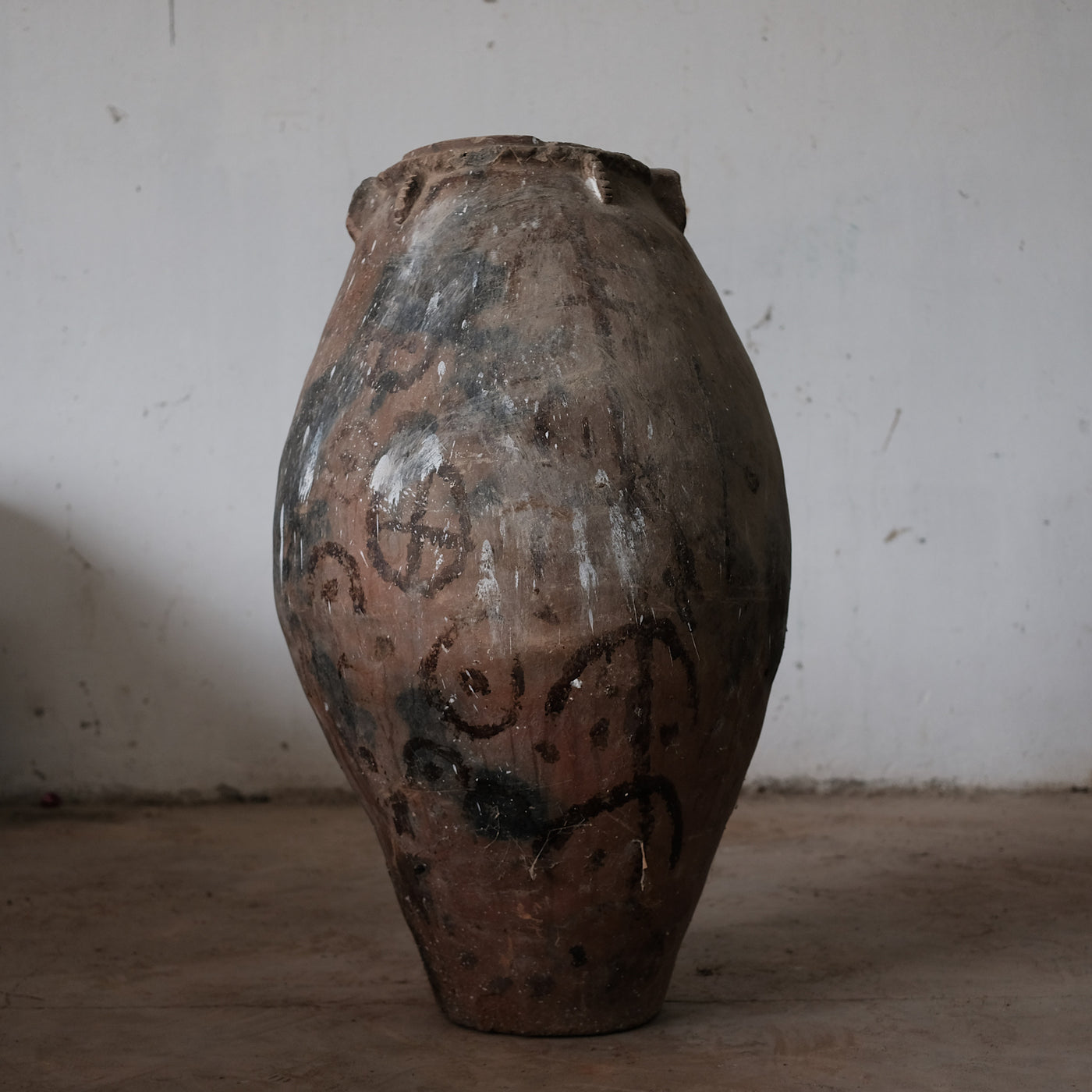 Erzurum - Ancient Turkish Anatolia jar on terracotta n ° 6