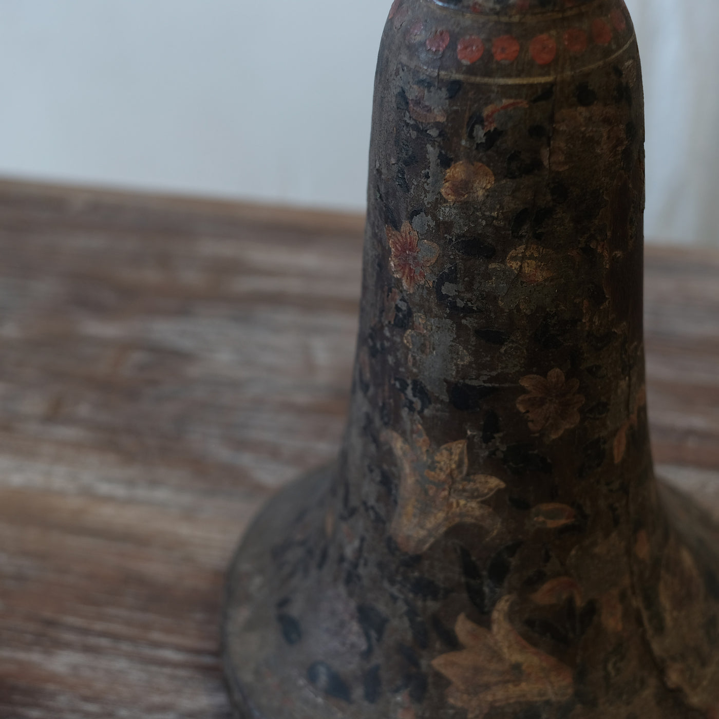 Maharani - Ancient painted candle holder n ° 2