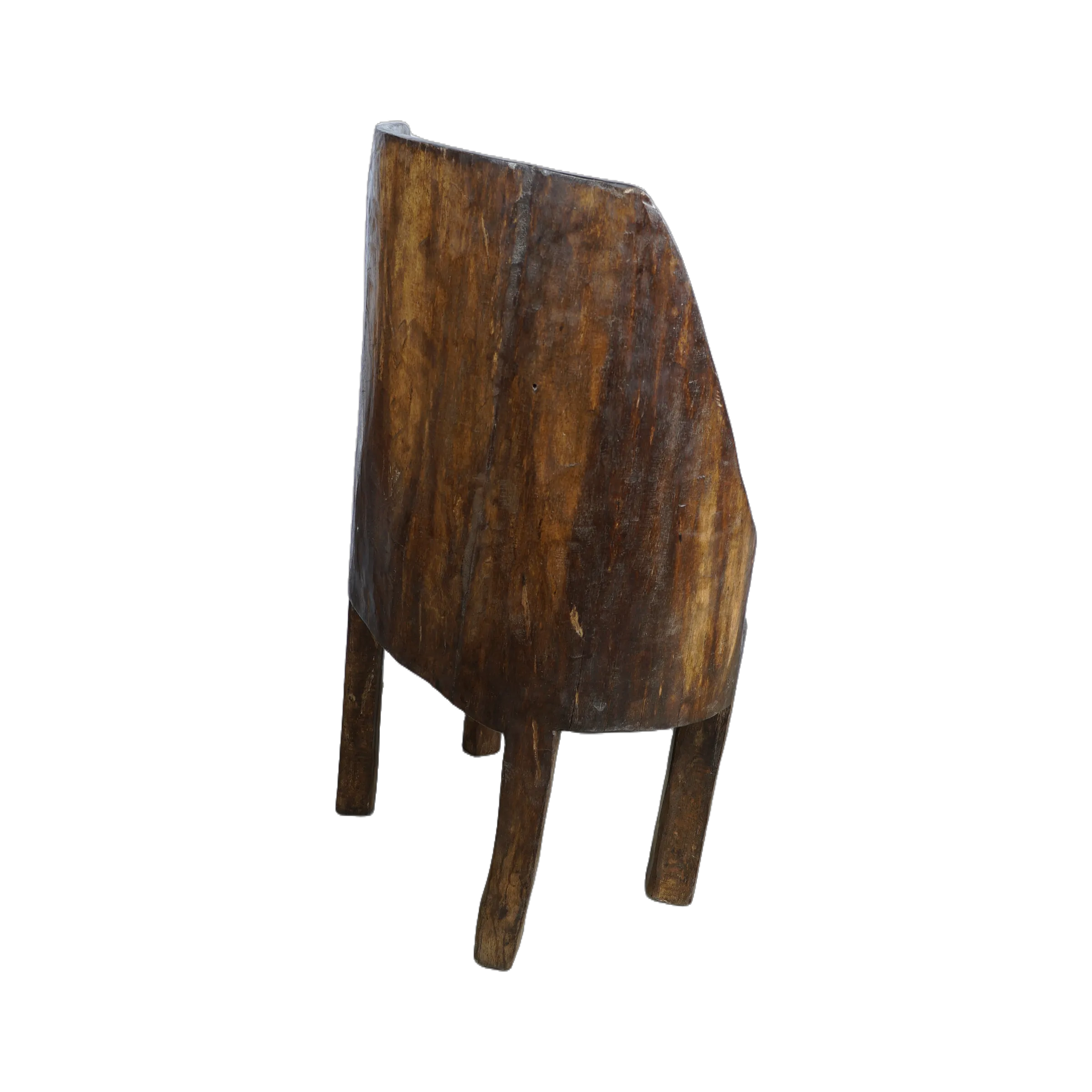 Lokong - Chaise Naga en bois n°5 - vue 7