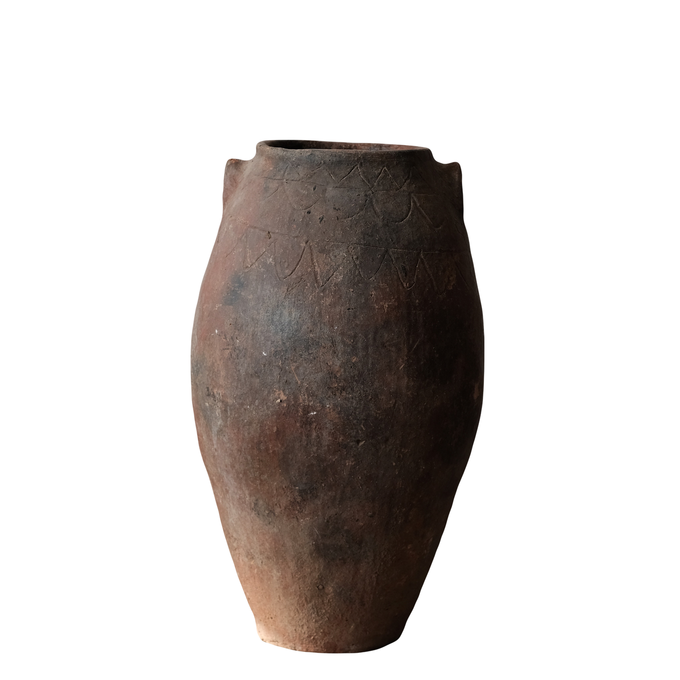 Erzurum - Ancient Turkish Anatolia Jar on Terracotta N ° 4