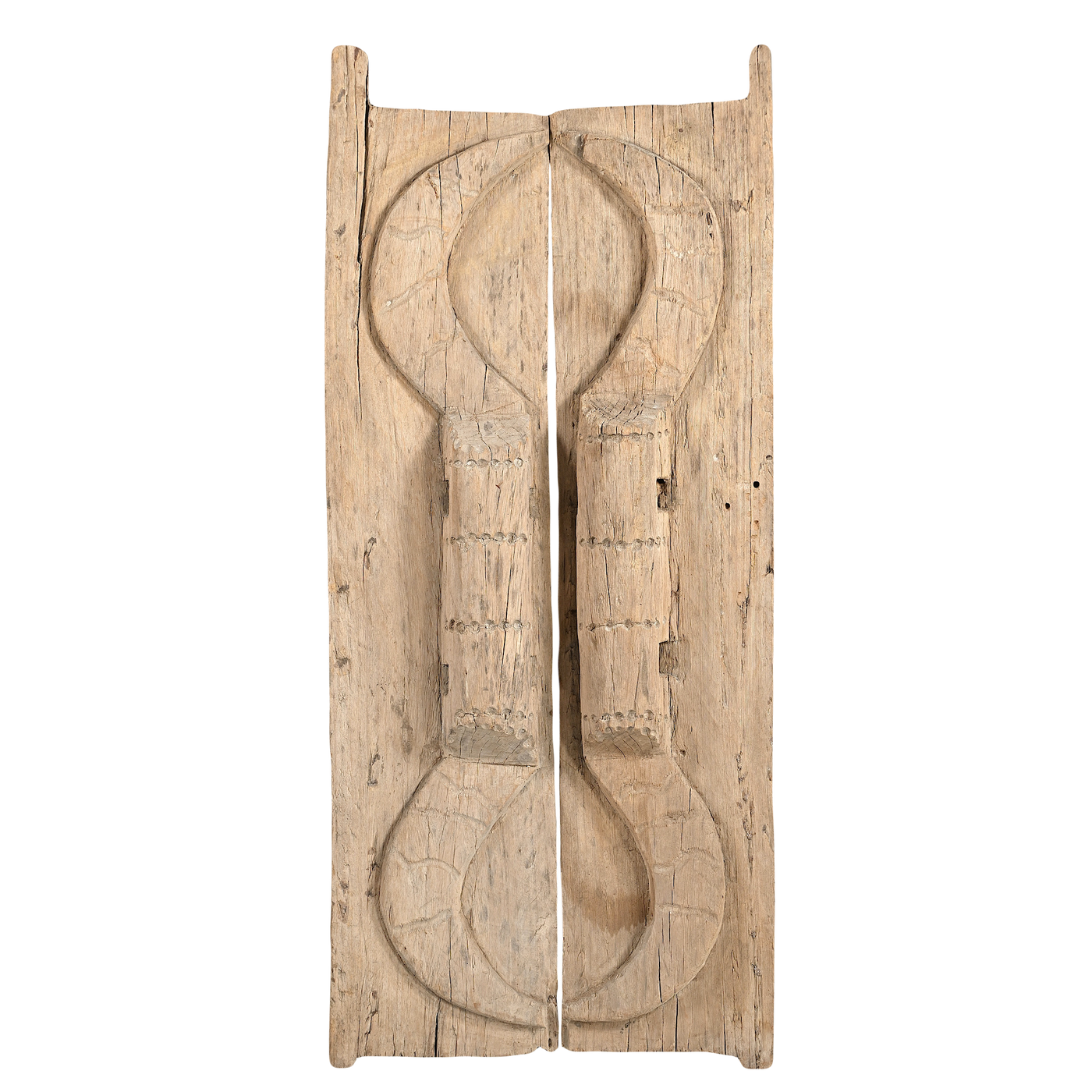 Tuimei - Tribal door of nagaland in solid wood