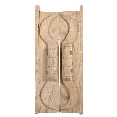 Tuimei - Tribal door of nagaland in solid wood