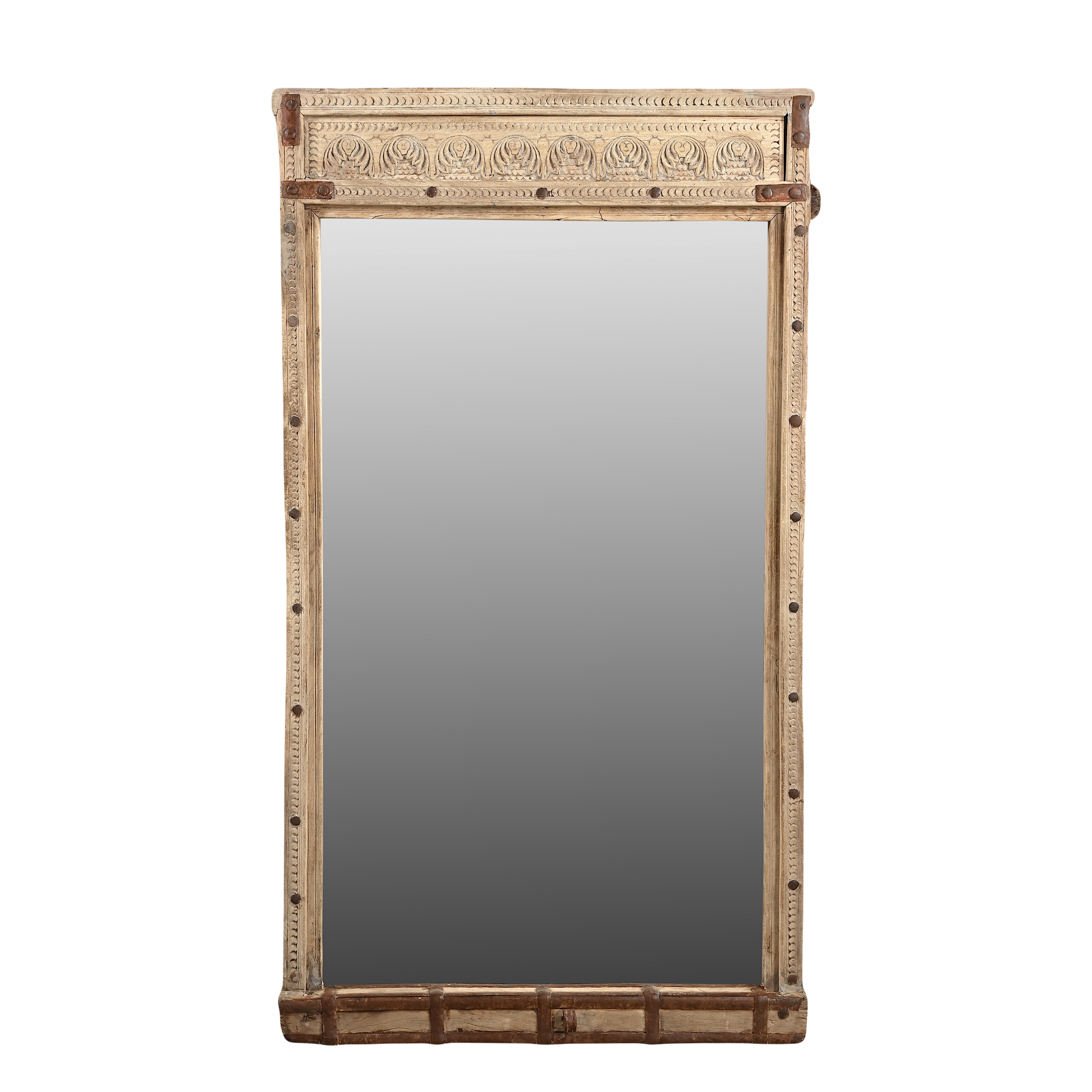 Danasani - Grand miroir sculpté nº10