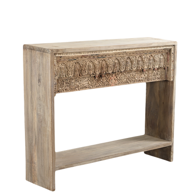 Haveli - Console en bois sculpté n°3