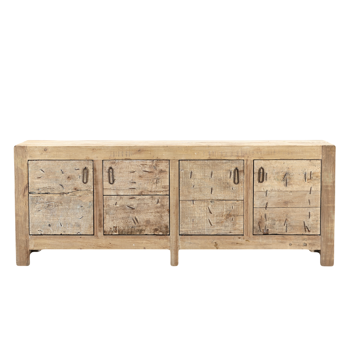 Ashta - Buffet quatre portes en bois massif n°2