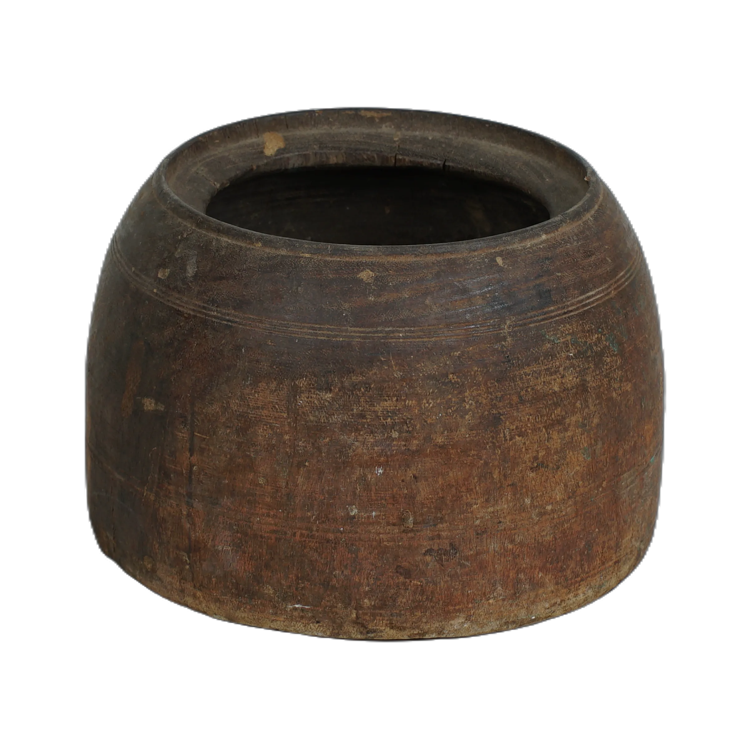Mana - Pot ancien en bois n°28 - vue 3