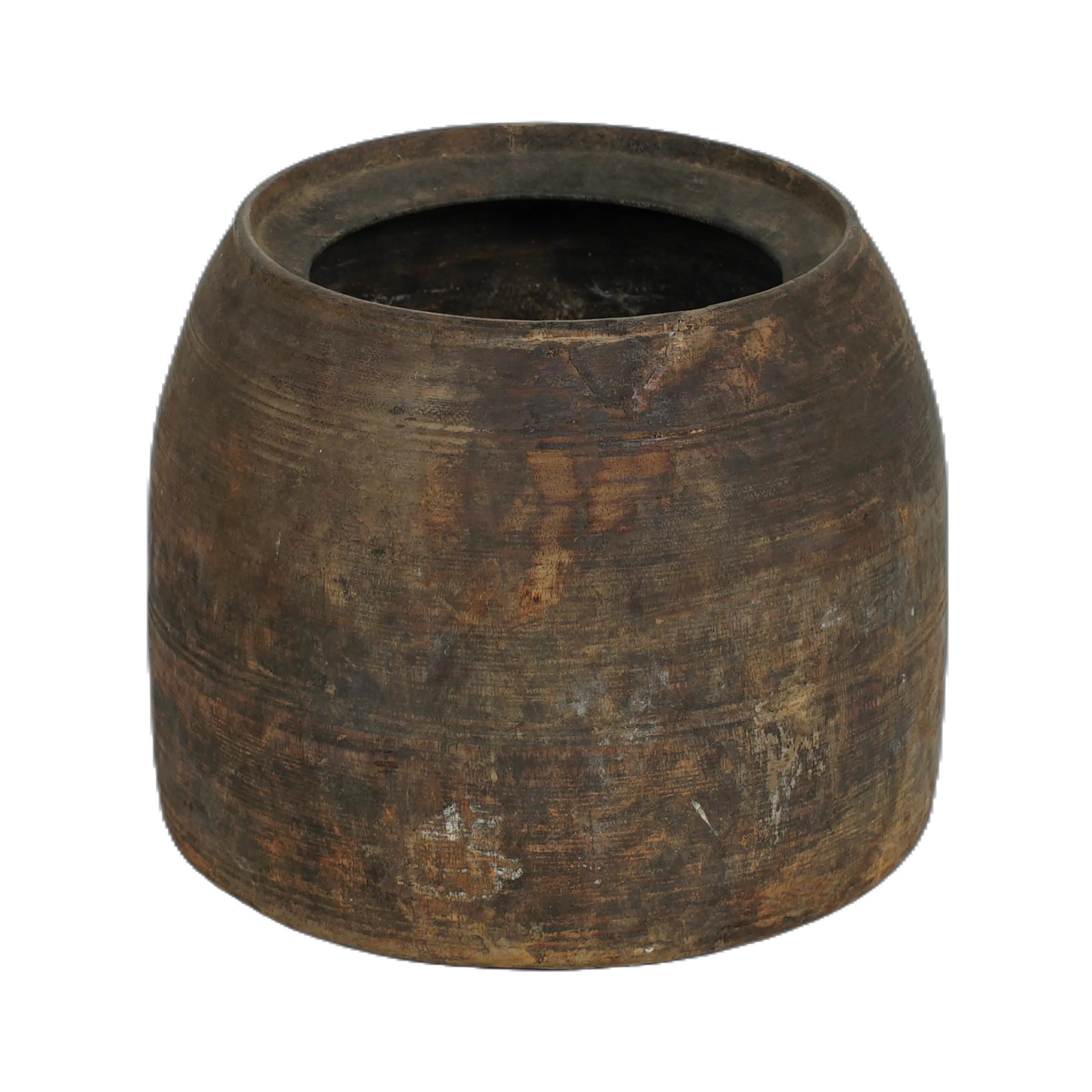 Mana - Pot ancien en bois n°29
