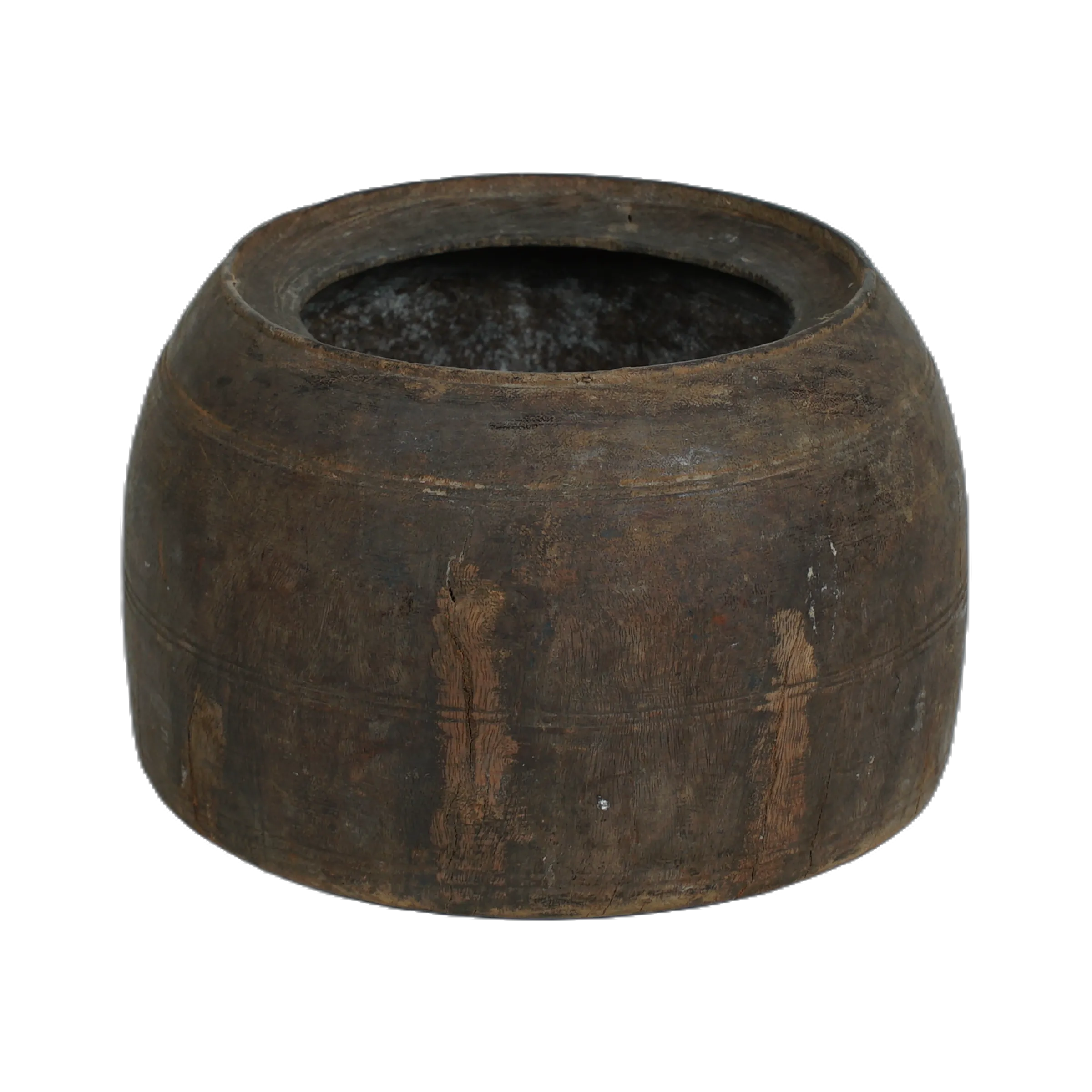 Mana - Pot ancien en bois n°30