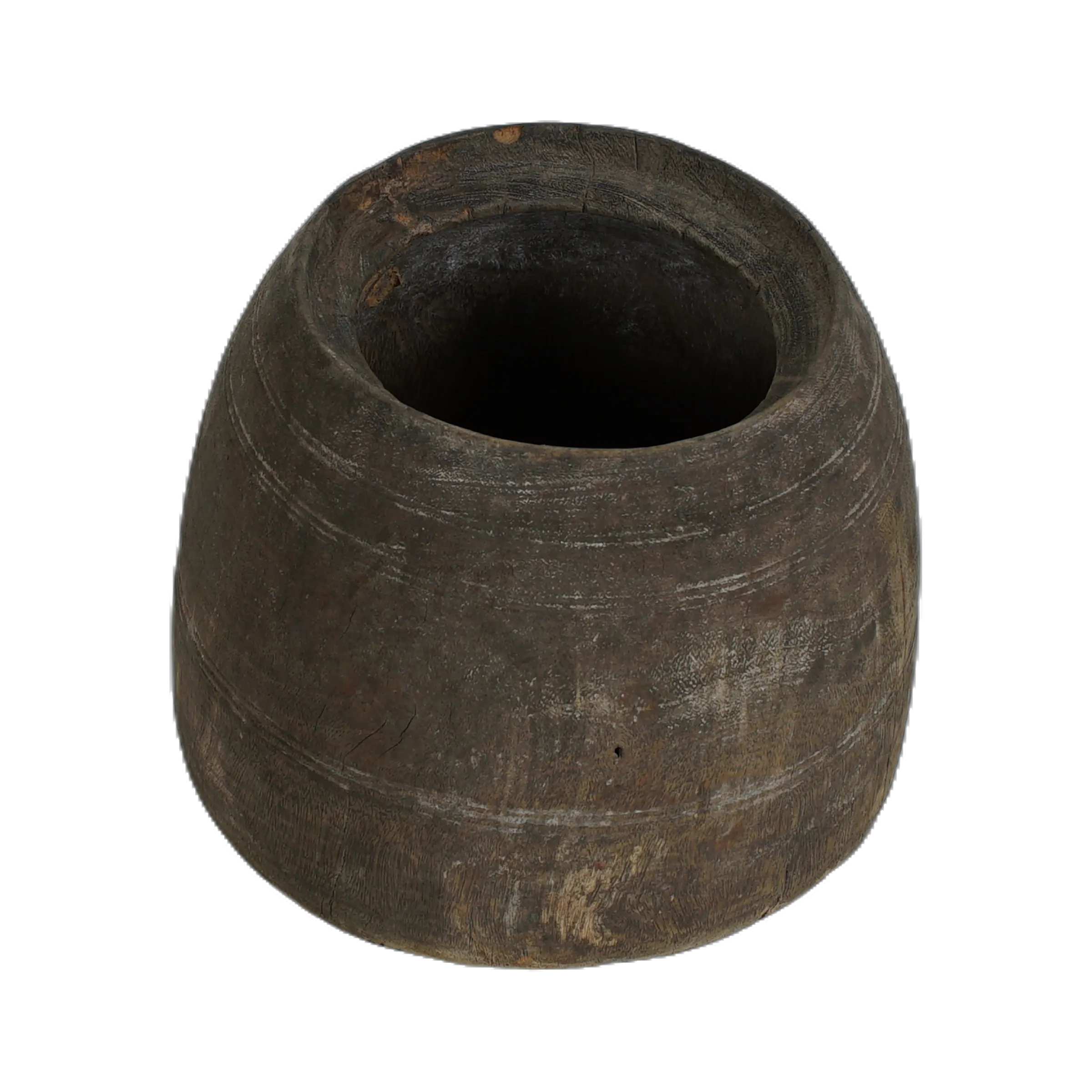 Mana - Pot ancien en bois n°33 - vue 4