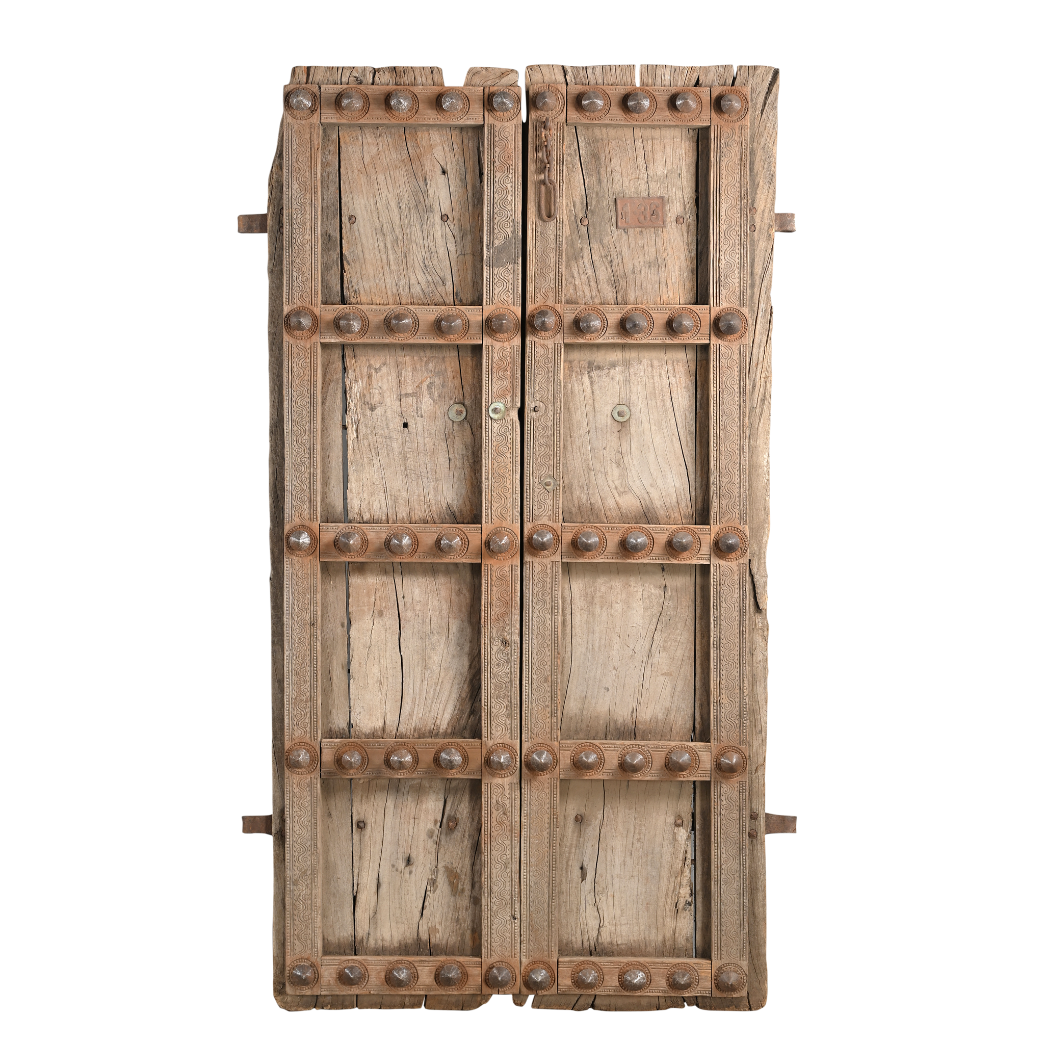 Deola - Porte indienne ancienne en bois