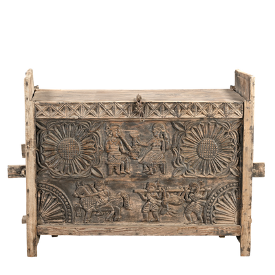 Sandook - old Himachal chest n ° 11