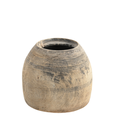 Modran - Grand pot en bois n°24