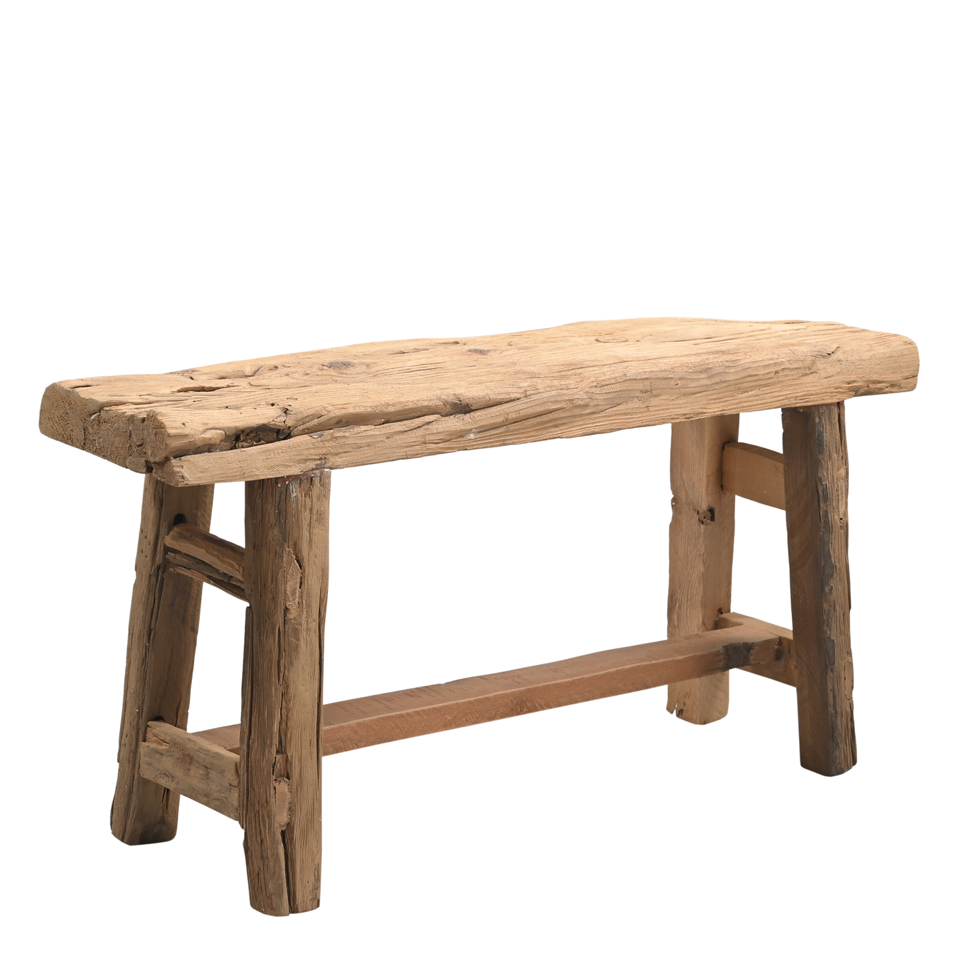 Chauki - Old wooden stool n°3