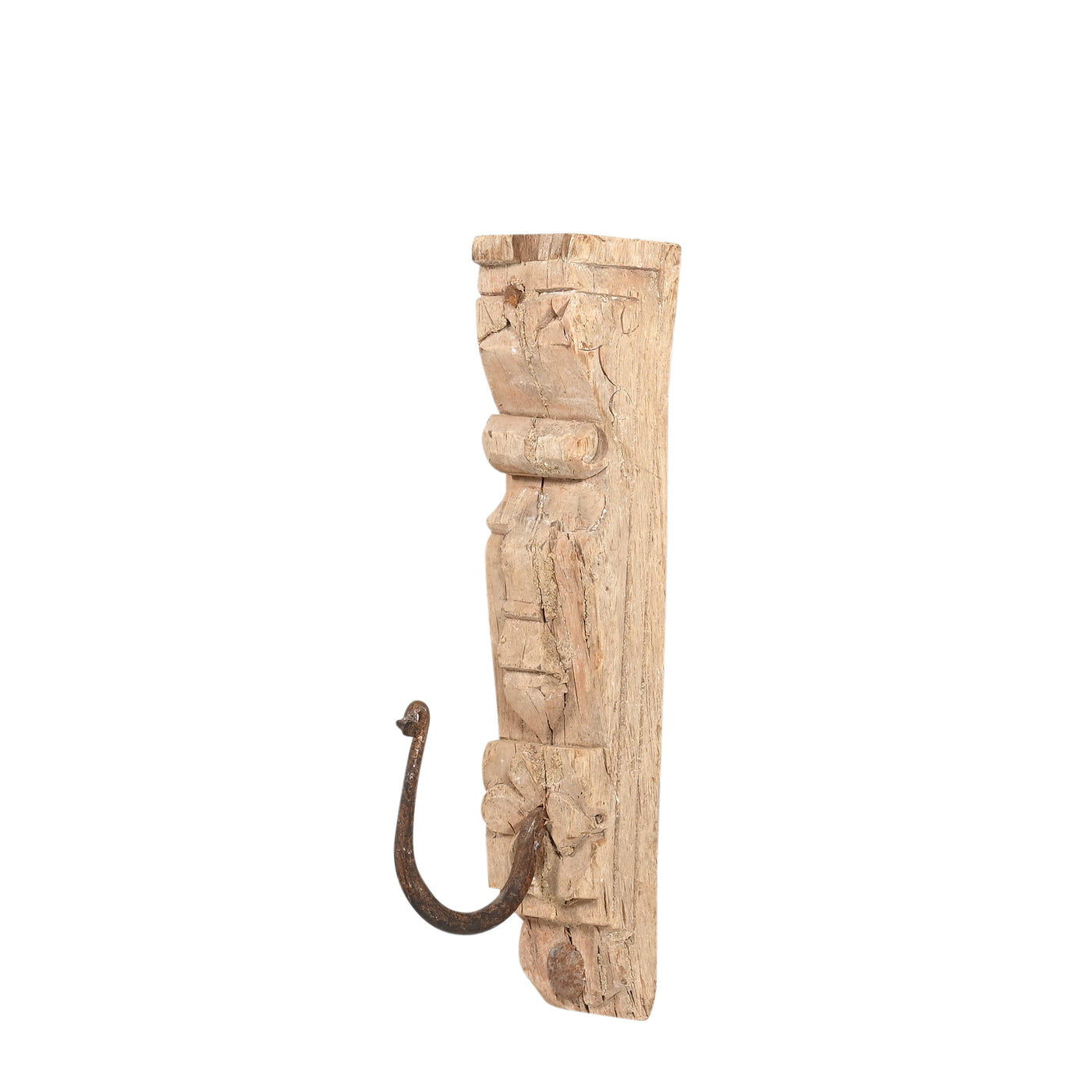 Gulab - Patère en bois sculpté n°26