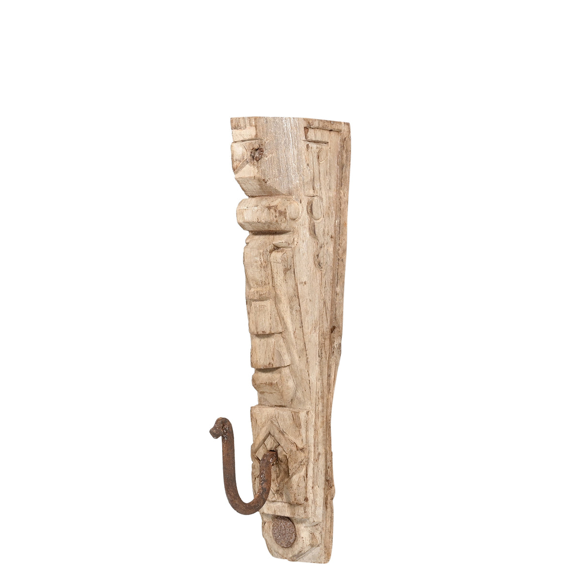 Gulab - Patère en bois sculpté n°10