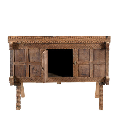 Damchiya old - Indian furniture carved n ° 54
