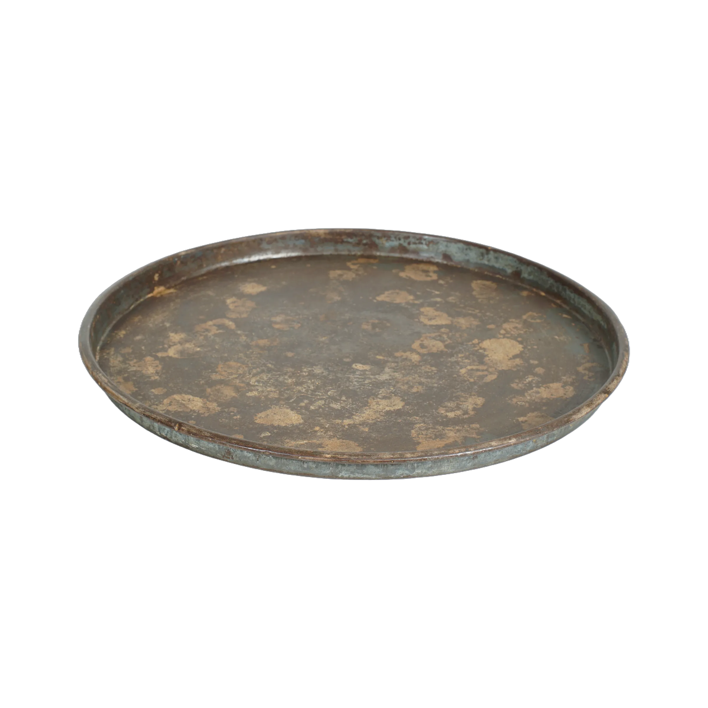 Thali - Grand plateau rond en métal n°1 - vue 2