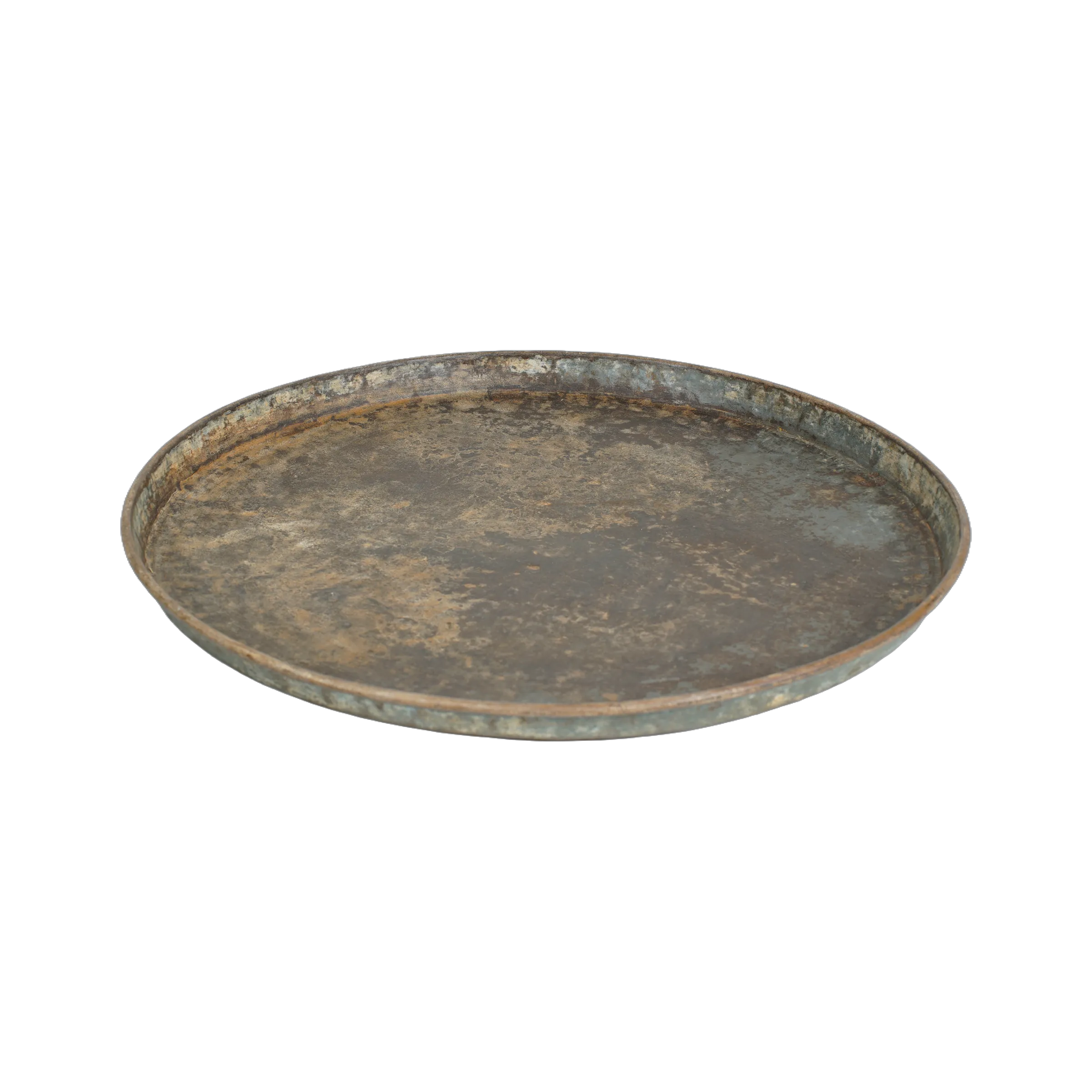 Thali - Grand plateau rond en métal n°5