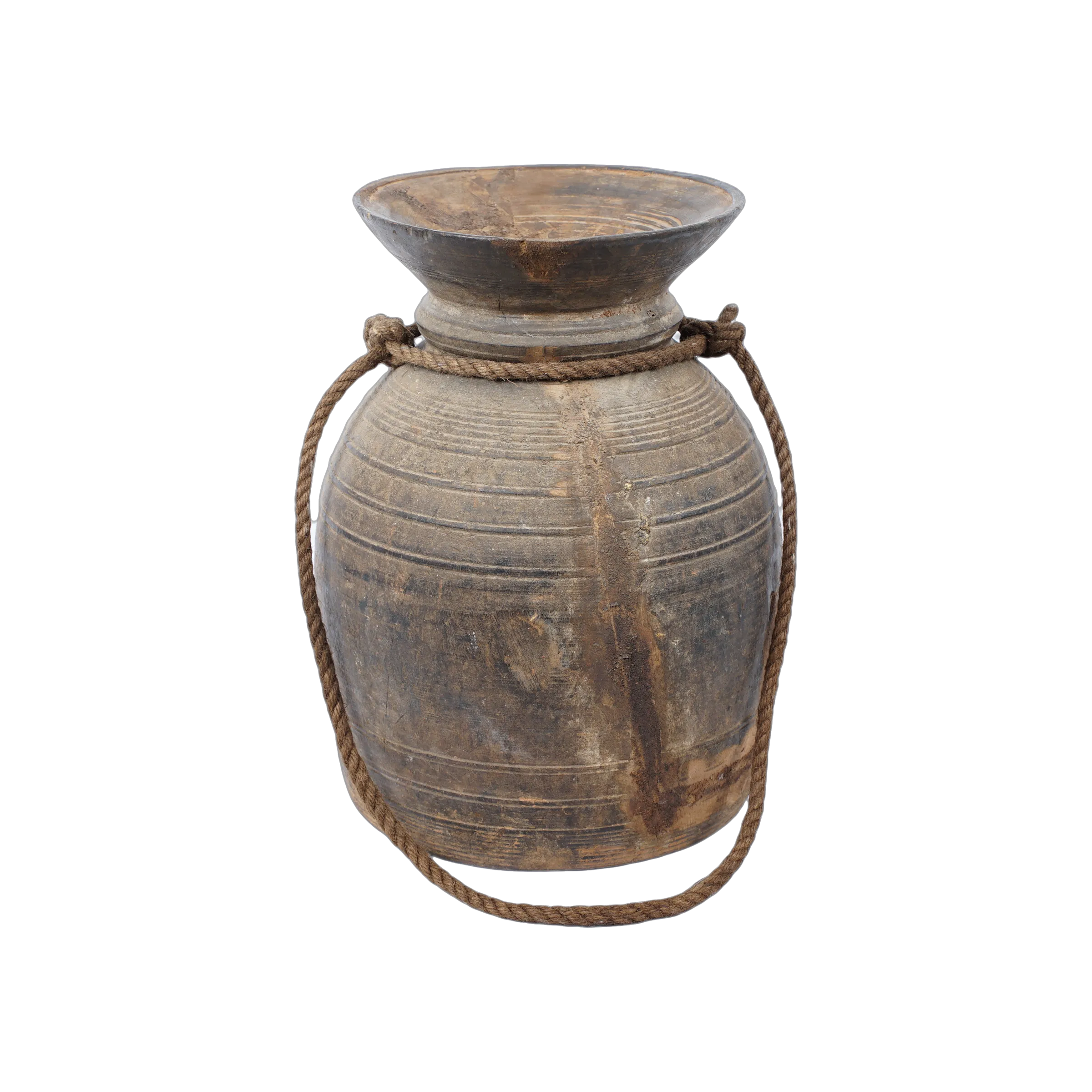 Tosh - Pot ancien en bois n°10